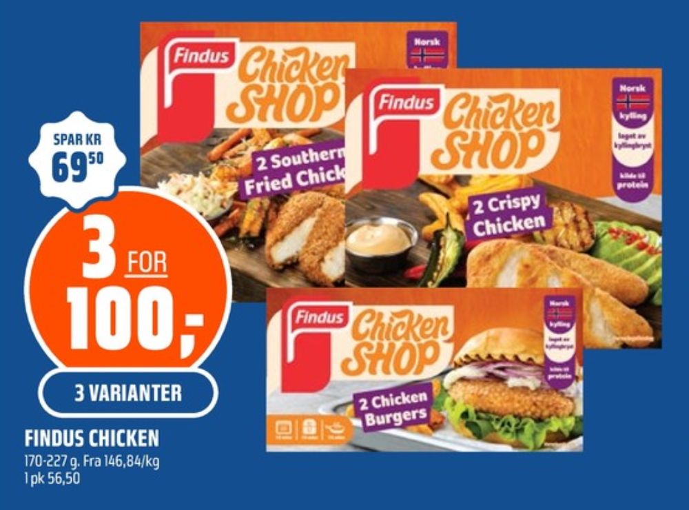 Findus, Crispy Chicken