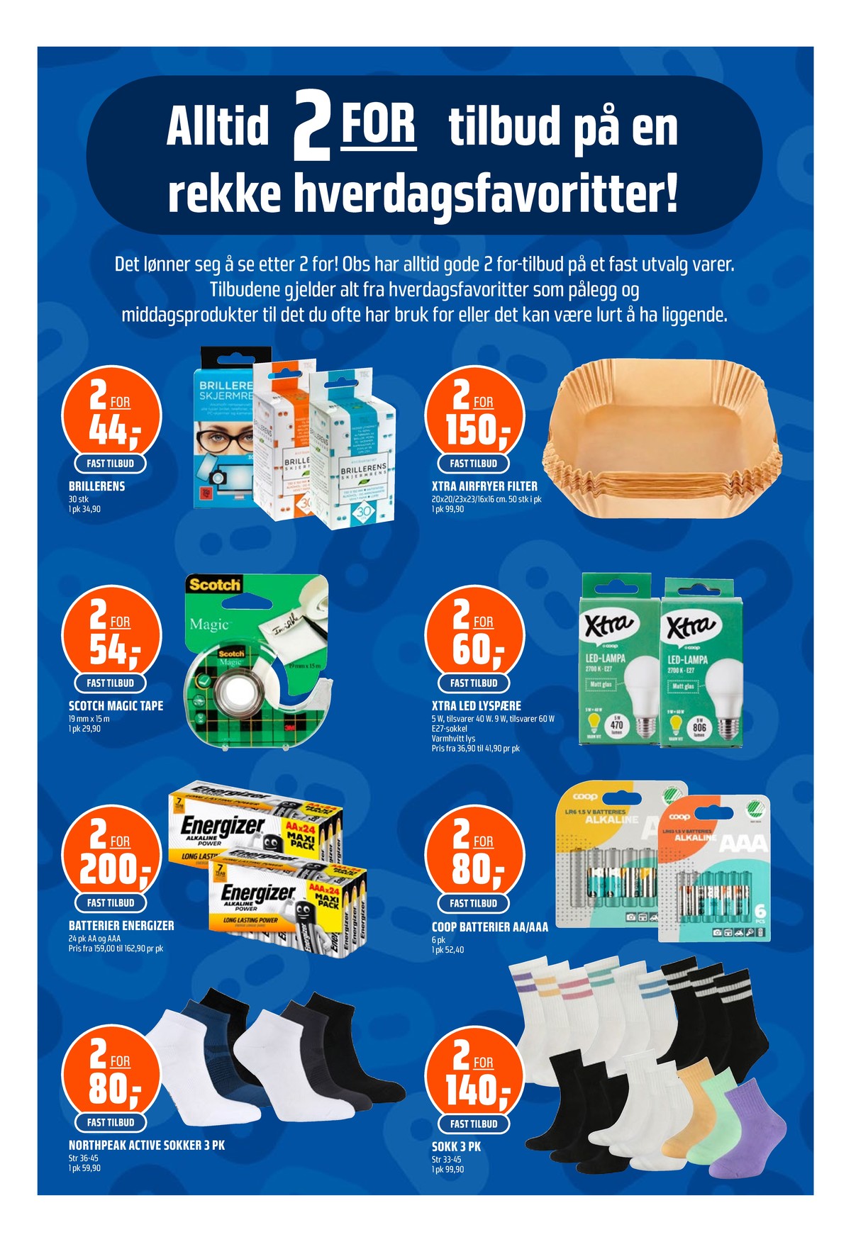 Se Coop Obs kundeavis for uge 35 på Tilbudsuken.no. Se gode tilbud på mange varer. Les kundeavisen her! Side 28
