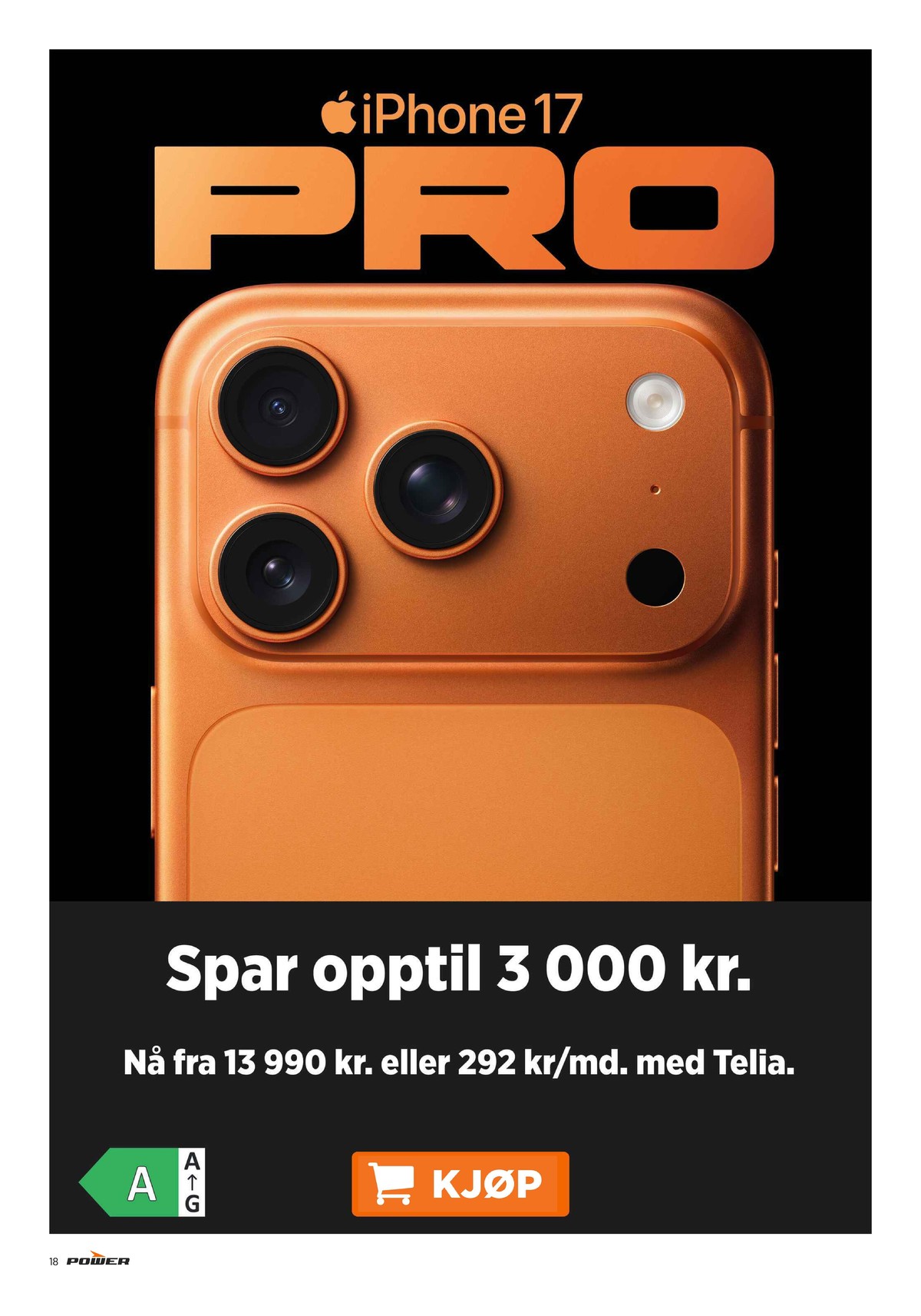 Se Power kundeavis for uge 35 på Tilbudsuken.no. Se gode tilbud på mange varer. Les kundeavisen her! Side 18