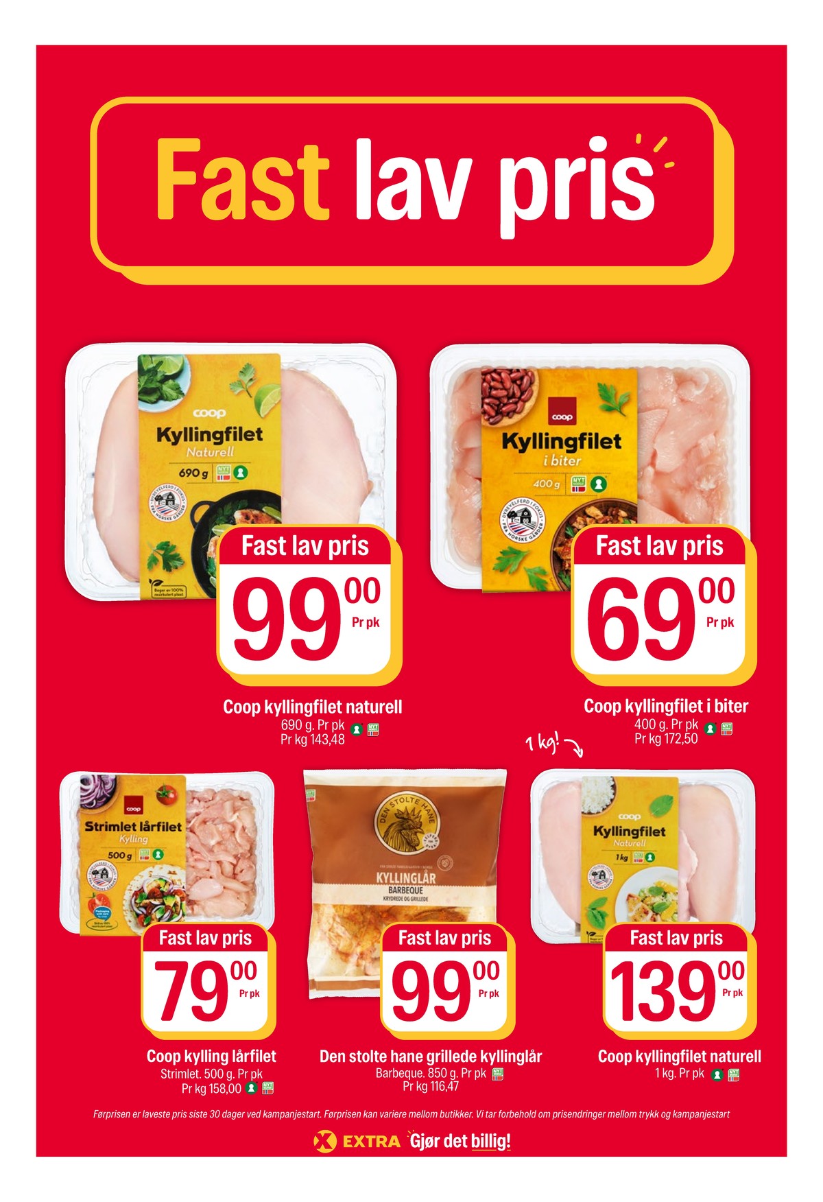 Se Coop Extra kundeavis for uke 36 på Tilbudsuken.no. Se gode tilbud på mange varer, f.eks. kyllingfilet coop eller kyllingfilet coop. Les kundeavisen her! Side 11