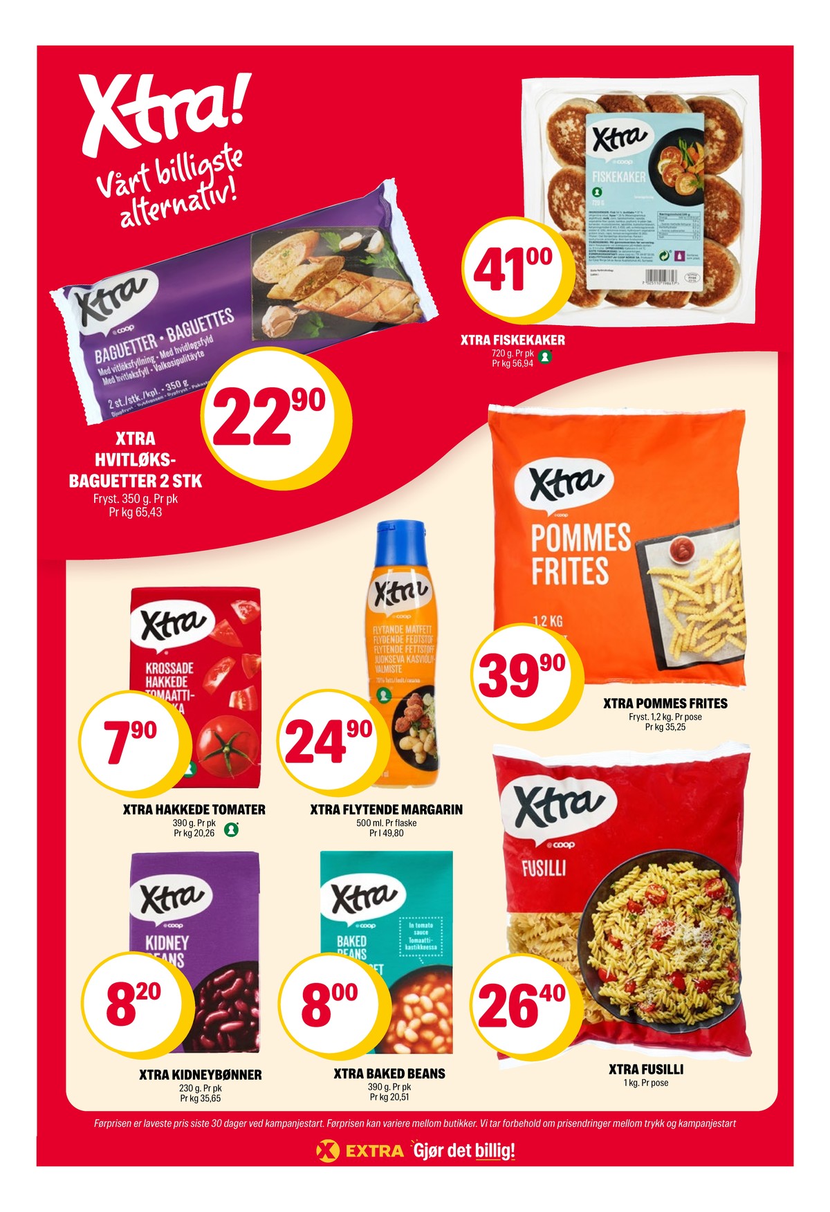 Se Coop Extra kundeavis for uke 36 på Tilbudsuken.no. Se gode tilbud på mange varer, f.eks. fiskekaker xtra eller hvitløksbaguetter xtra. Les kundeavisen her! Side 16