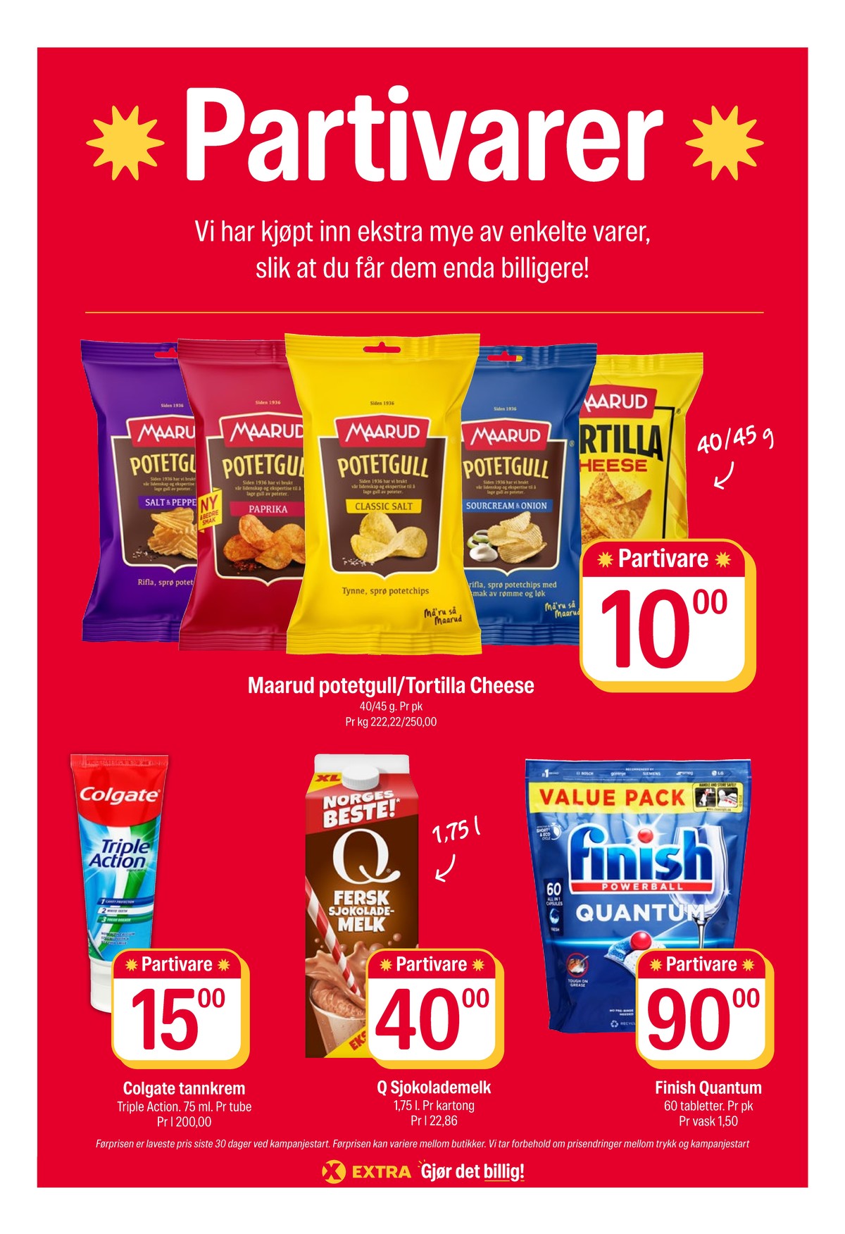 Se Coop Extra kundeavis for uke 36 på Tilbudsuken.no. Se gode tilbud på mange varer, f.eks. tannkrem colgate eller andre varer. Les kundeavisen her! Side 10