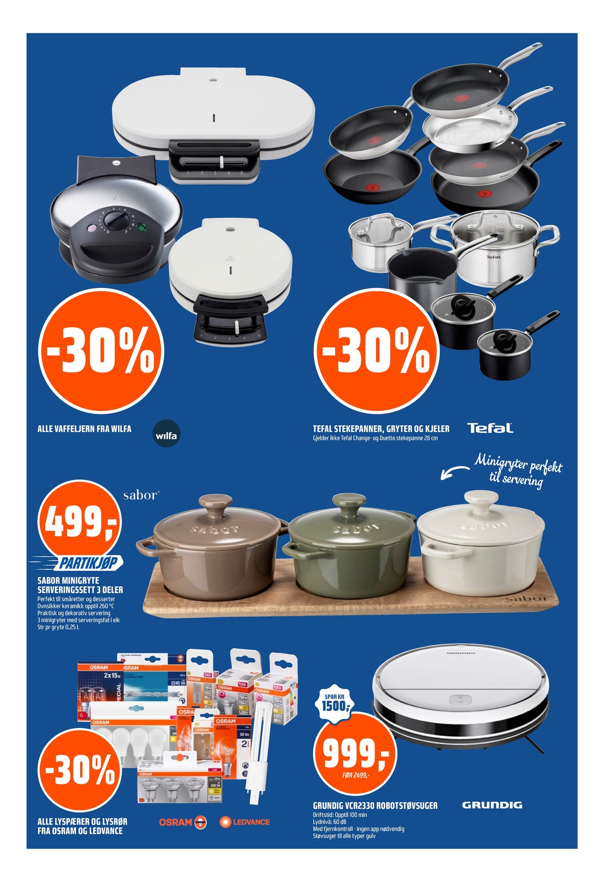 Se Coop Obs kundeavis for uke 36 på Tilbudsuken.no. Se gode tilbud på mange varer, f.eks. vaffeljern wilfa eller stekepanne tefal. Les kundeavisen her! Side 18