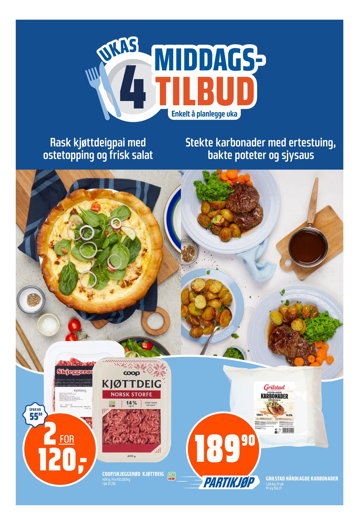Se Coop Obs kundeavis for uke 36 på Tilbudsuken.no. Se gode tilbud på mange varer, f.eks. kjøttdeig skjeggerød eller kjøttdeig coop. Les kundeavisen her! Side 10
