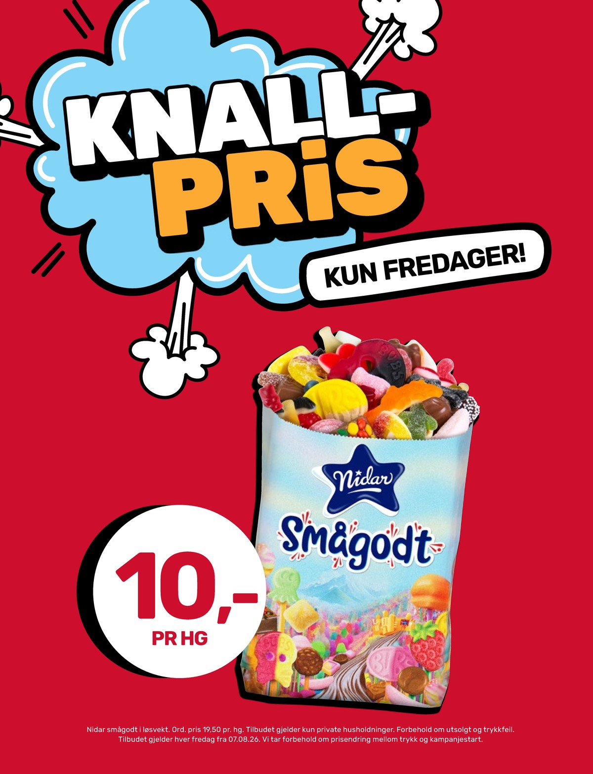 Se Coop Marked kundeavis for uke 36 på Tilbudsuken.no. Se gode tilbud på mange varer, f.eks. smågodt nidar eller andre varer. Les kundeavisen her! Side 9