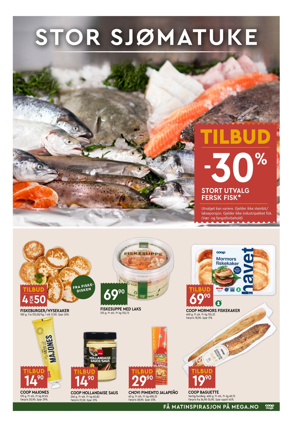 Se Coop Mega kundeavis for uge 36 på Tilbudsuken.no. Se gode tilbud på mange varer. Les kundeavisen her! Side 3