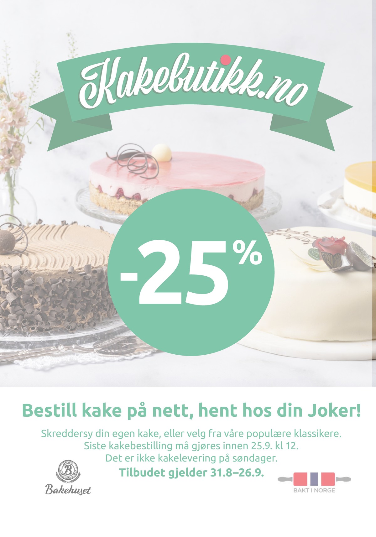 Se Joker kundeavis for uke 36 på Tilbudsuken.no. Se gode tilbud på mange varer, f.eks. kake kakebutikk.no eller andre varer. Les kundeavisen her! Side 11