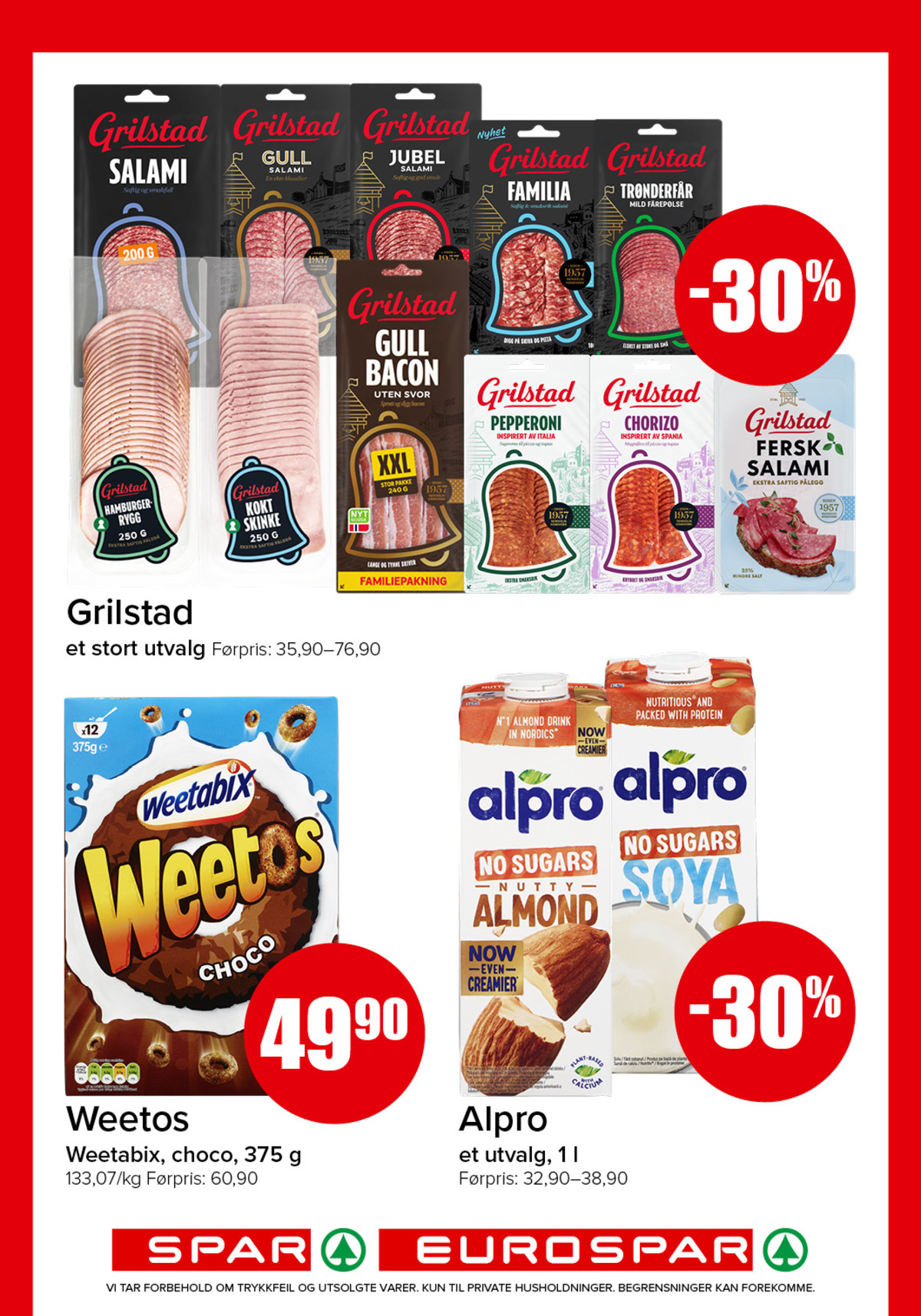 Se Spar - Eurospar kundeavis for uge 36 på Tilbudsuken.no. Se gode tilbud på mange varer. Les kundeavisen her! Side 9