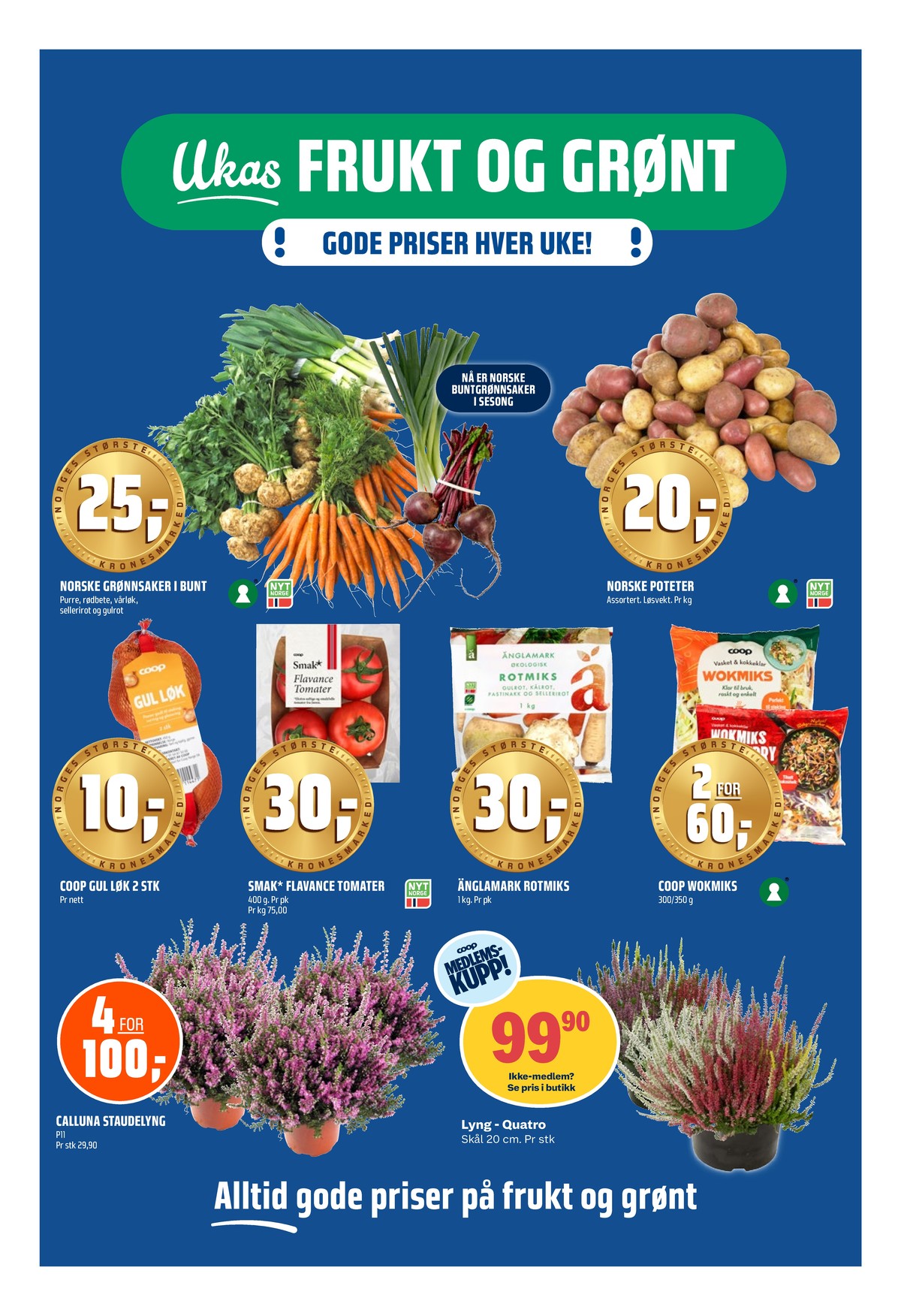Se Coop Obs kundeavis for uge 37 på Tilbudsuken.no. Se gode tilbud på mange varer. Les kundeavisen her! Side 12