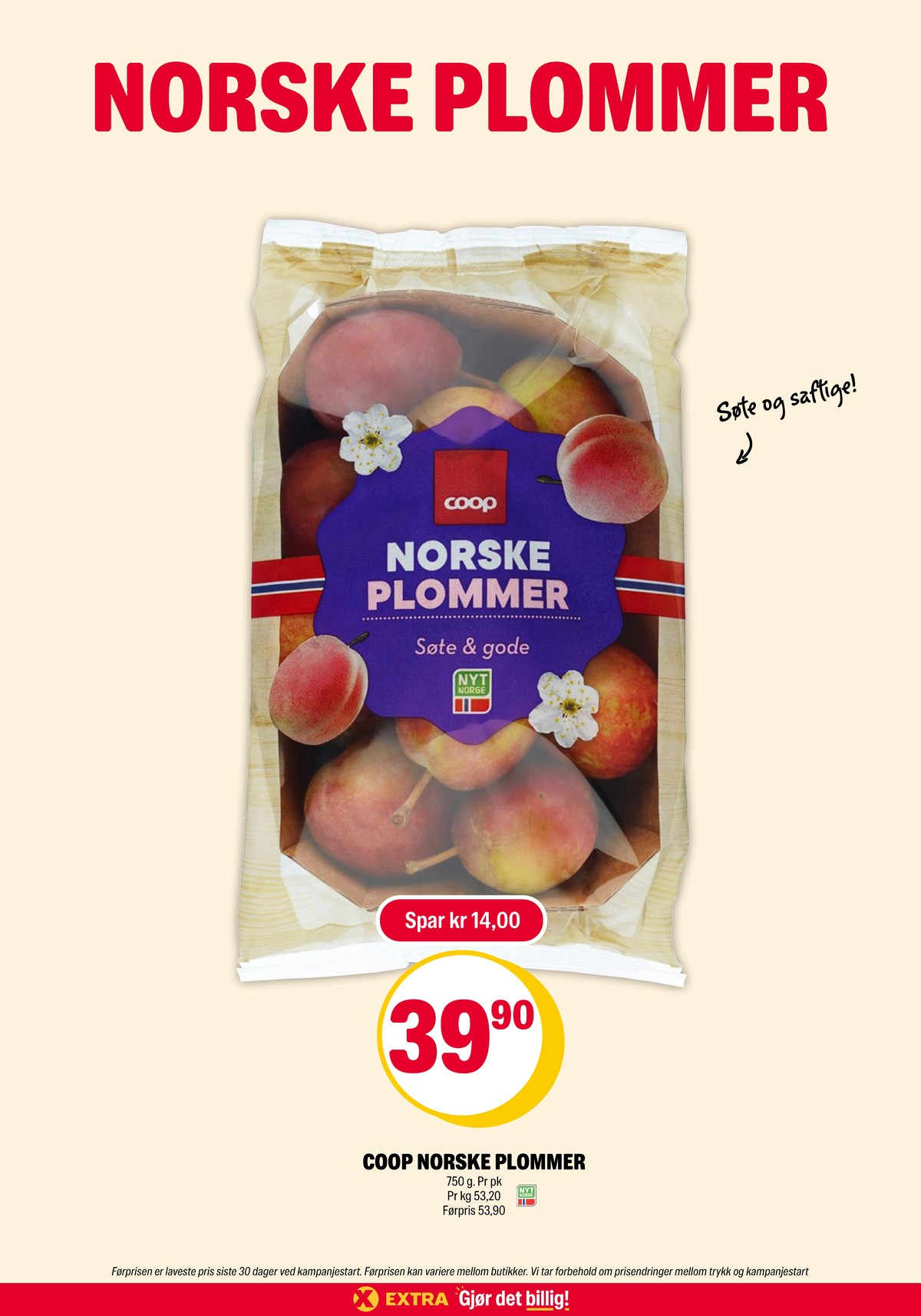 Se Coop Extra kundeavis for uge 37 på Tilbudsuken.no. Se gode tilbud på mange varer. Les kundeavisen her! Side 19