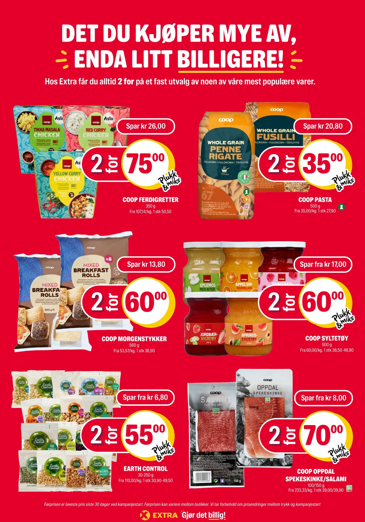 Se Coop Extra kundeavis for uge 37 på Tilbudsuken.no. Se gode tilbud på mange varer. Les kundeavisen her! Side 29