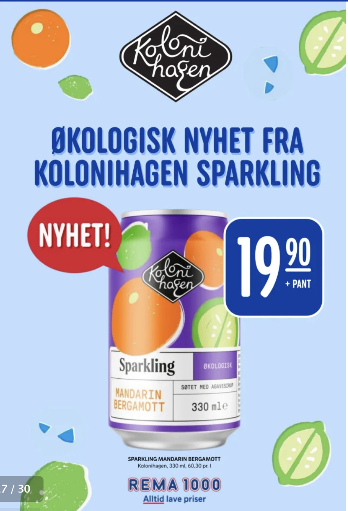 Se Rema 1000 kundeavis for uge 37 på Tilbudsuken.no. Se gode tilbud på mange varer. Les kundeavisen her! Side 17