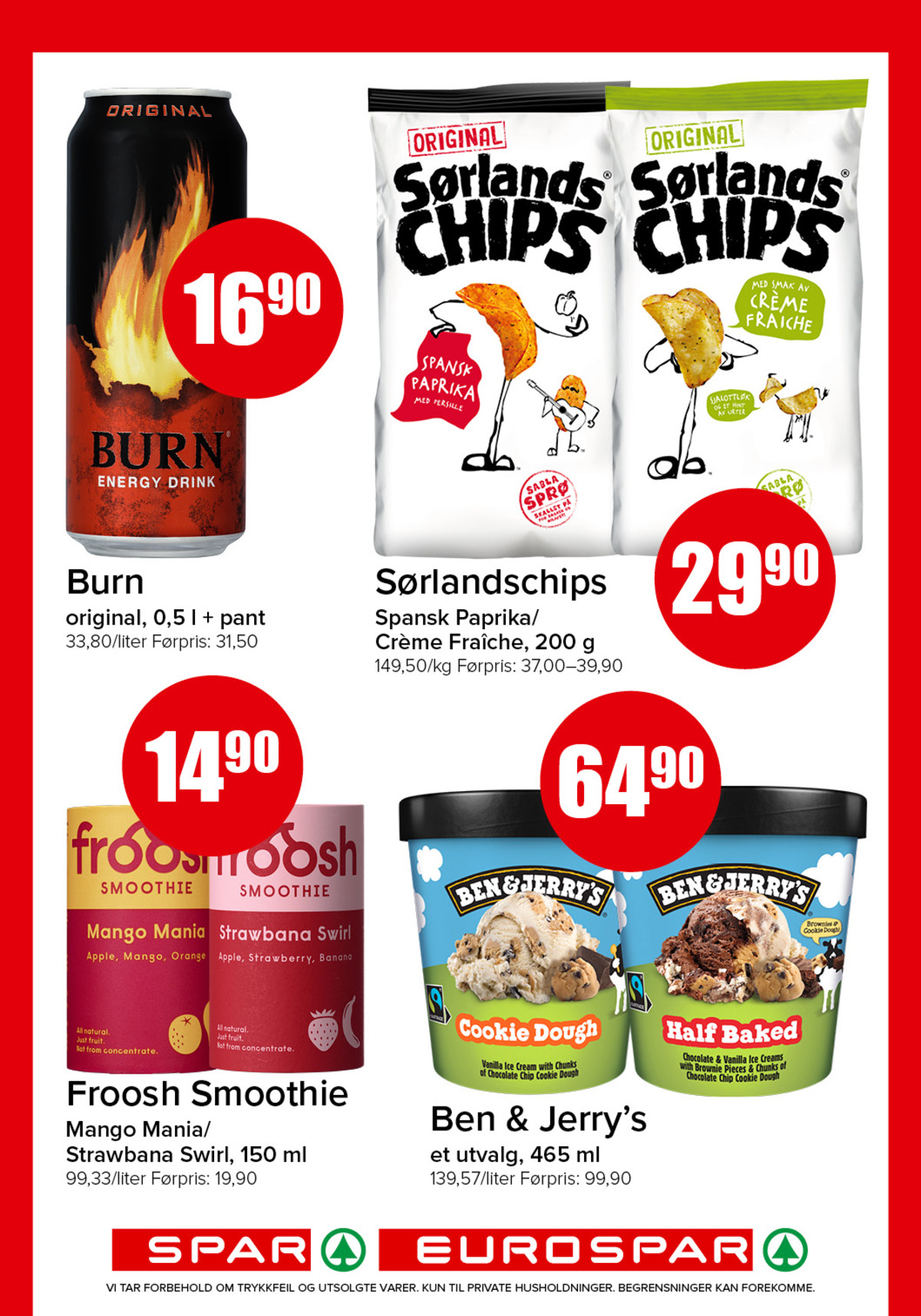 Se Spar - Eurospar kundeavis for uke 37 på Tilbudsuken.no. Se gode tilbud på mange varer, f.eks. chips spansk paprika original eller chips crème fraîche original. Les kundeavisen her! Side 13