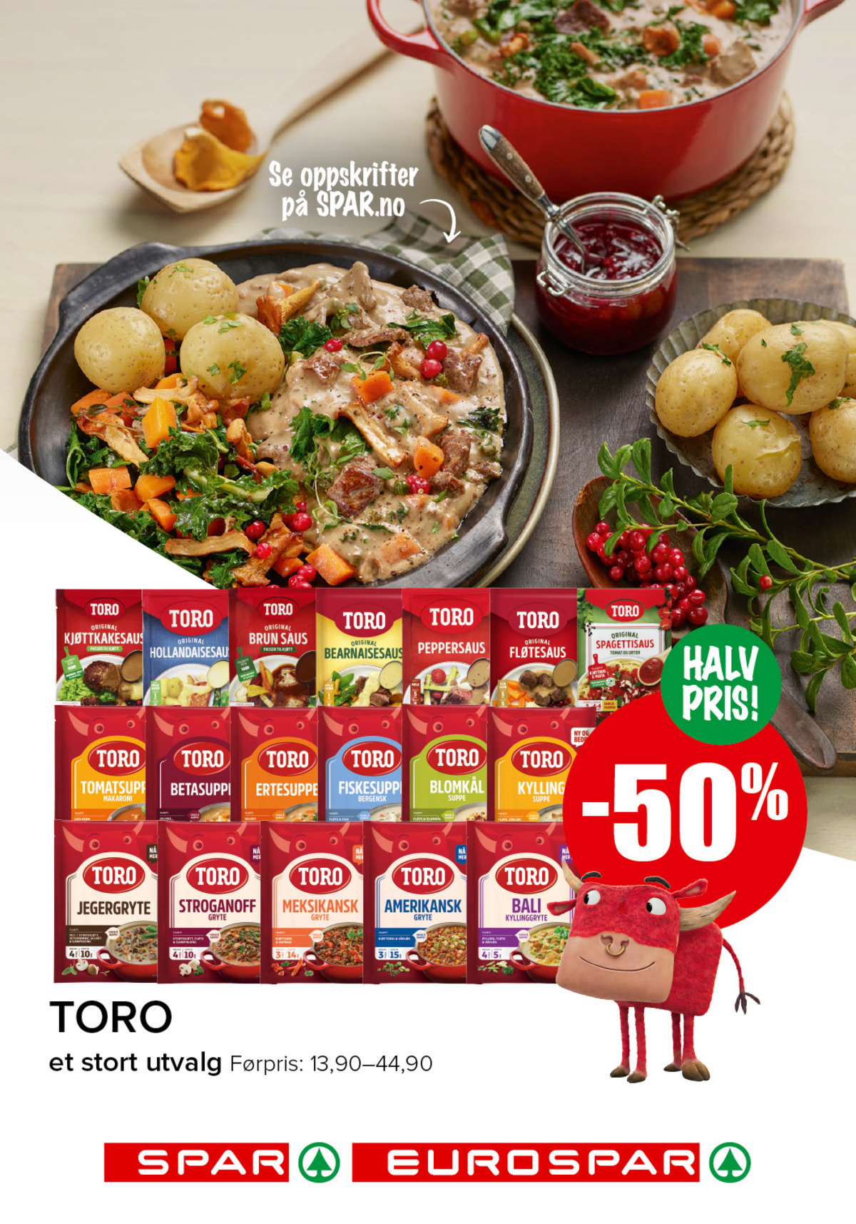 Se Spar - Eurospar kundeavis for uke 37 på Tilbudsuken.no. Se gode tilbud på mange varer, f.eks. blomkålsuppe toro eller betasuppe toro. Les kundeavisen her! Side 7