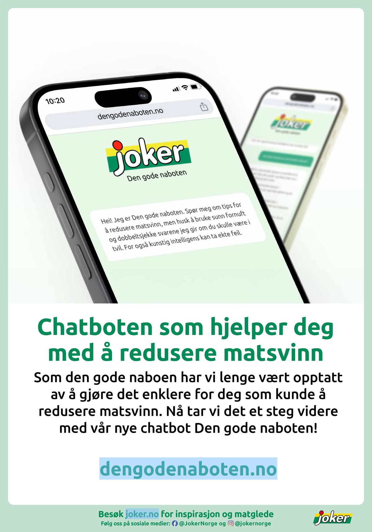 Se Joker kundeavis for uge 37 på Tilbudsuken.no. Se gode tilbud på mange varer. Les kundeavisen her! Side 27