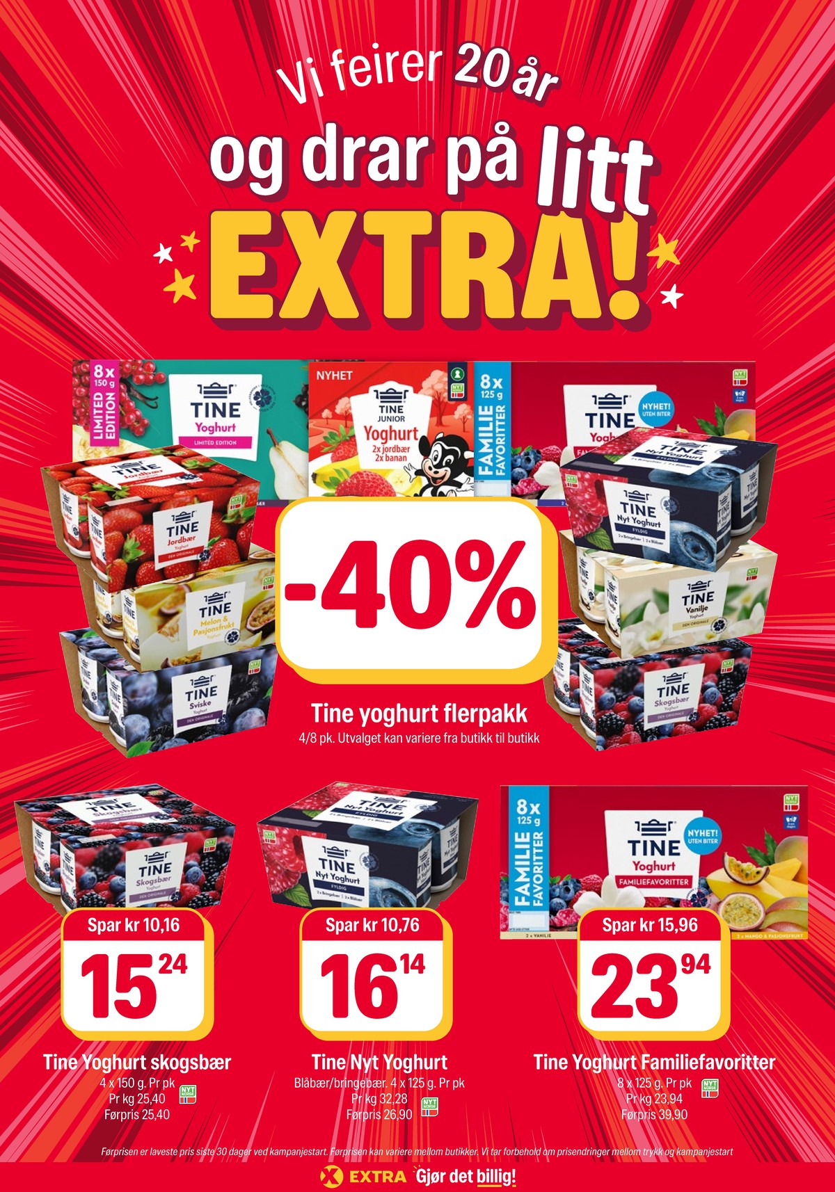Se Coop Extra kundeavis for uge 38 på Tilbudsuken.no. Se gode tilbud på mange varer. Les kundeavisen her! Side 13
