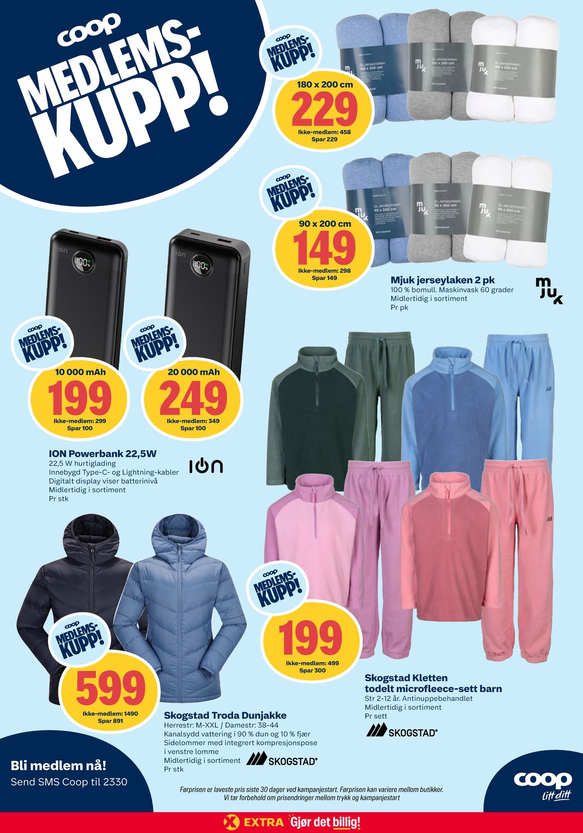 Se Coop Extra kundeavis for uke 38 på Tilbudsuken.no. Se gode tilbud på mange varer, f.eks. laken mjuk eller laken mjuk. Les kundeavisen her! Side 23