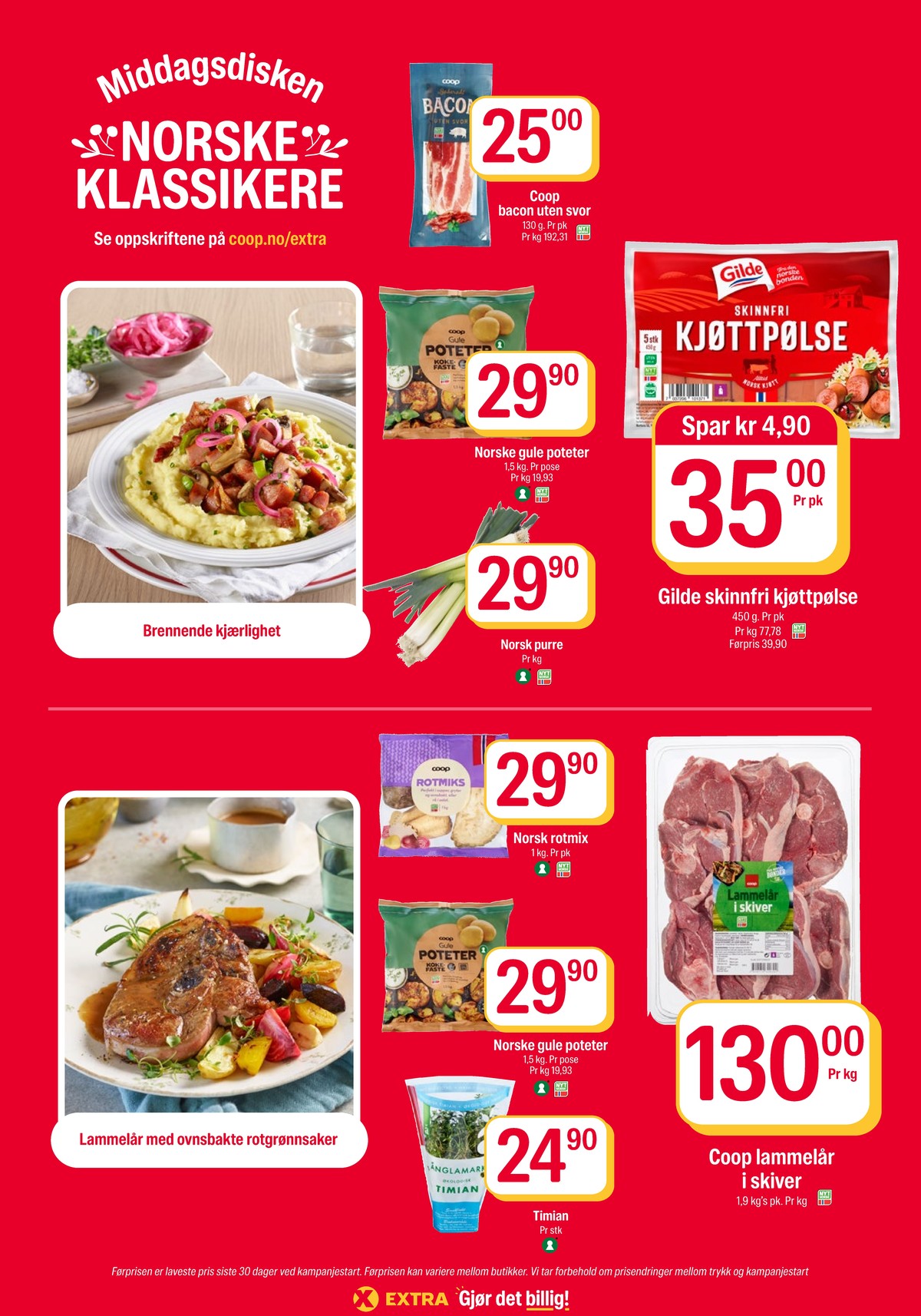 Se Coop Extra kundeavis for uke 38 på Tilbudsuken.no. Se gode tilbud på mange varer, f.eks. baconskiver coop eller poteter gartner. Les kundeavisen her! Side 6