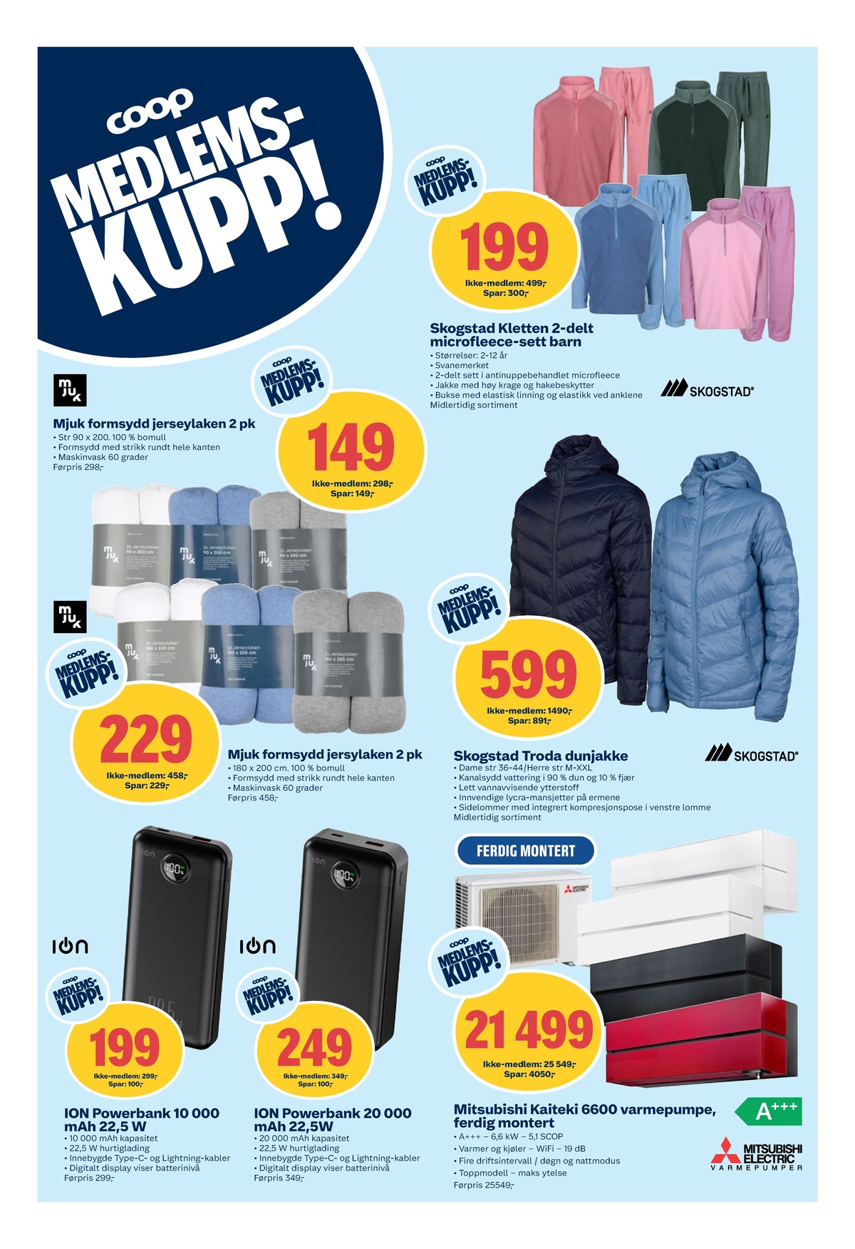 Se Coop Obs kundeavis for uge 38 på Tilbudsuken.no. Se gode tilbud på mange varer. Les kundeavisen her! Side 16