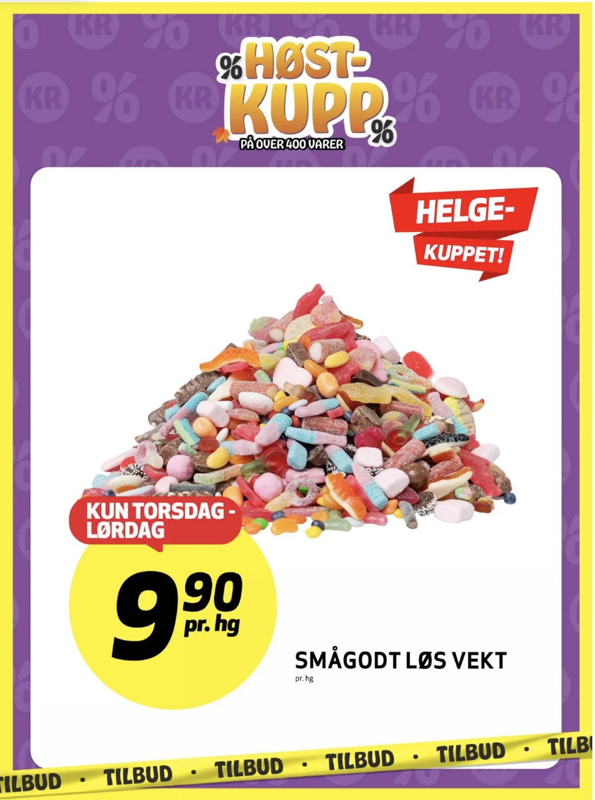 Se Bunnpris kundeavis for uke 38 på Tilbudsuken.no. Se gode tilbud på mange varer, f.eks. godterier snop! eller andre varer. Les kundeavisen her! Side 15