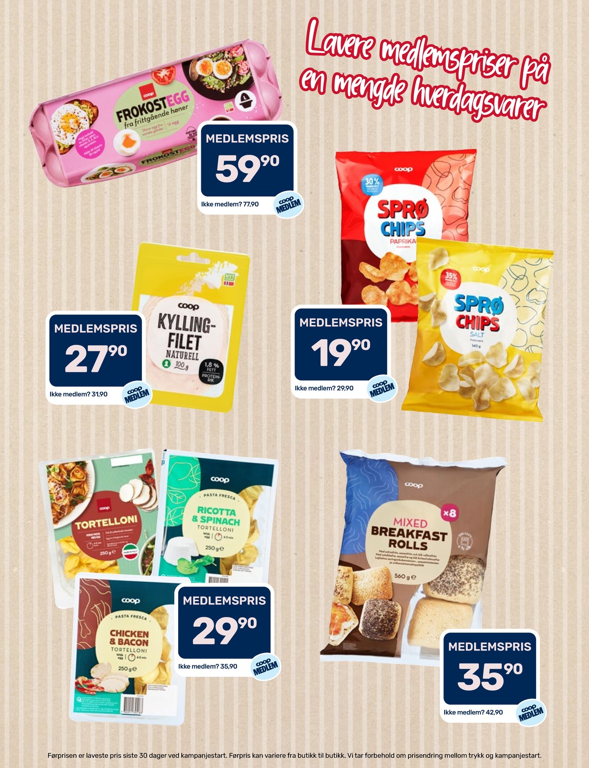 Se Matkroken kundeavis for uke 38 på Tilbudsuken.no. Se gode tilbud på mange varer, f.eks. egg coop eller kyllingfilet naturell coop. Les kundeavisen her! Side 6