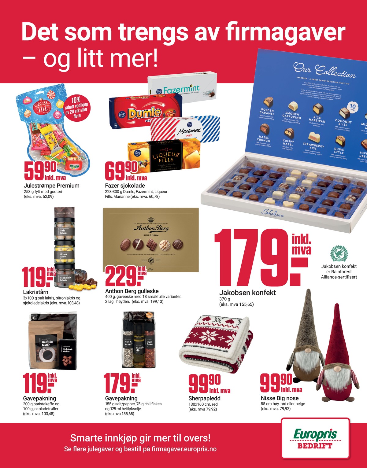 Se Europris kundeavis for uke 38 på Tilbudsuken.no. Se gode tilbud på mange varer, f.eks. godterier knall godt eller sjokolade dumle. Les kundeavisen her! Side 13