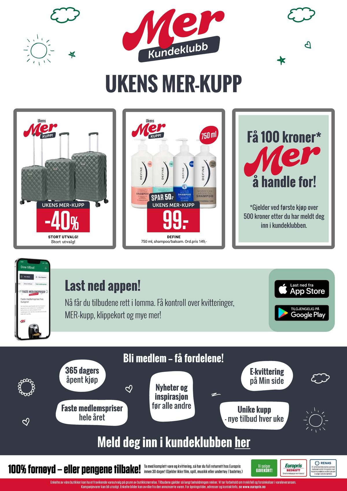 Se Europris kundeavis for uge 38 på Tilbudsuken.no. Se gode tilbud på mange varer. Les kundeavisen her! Side 14