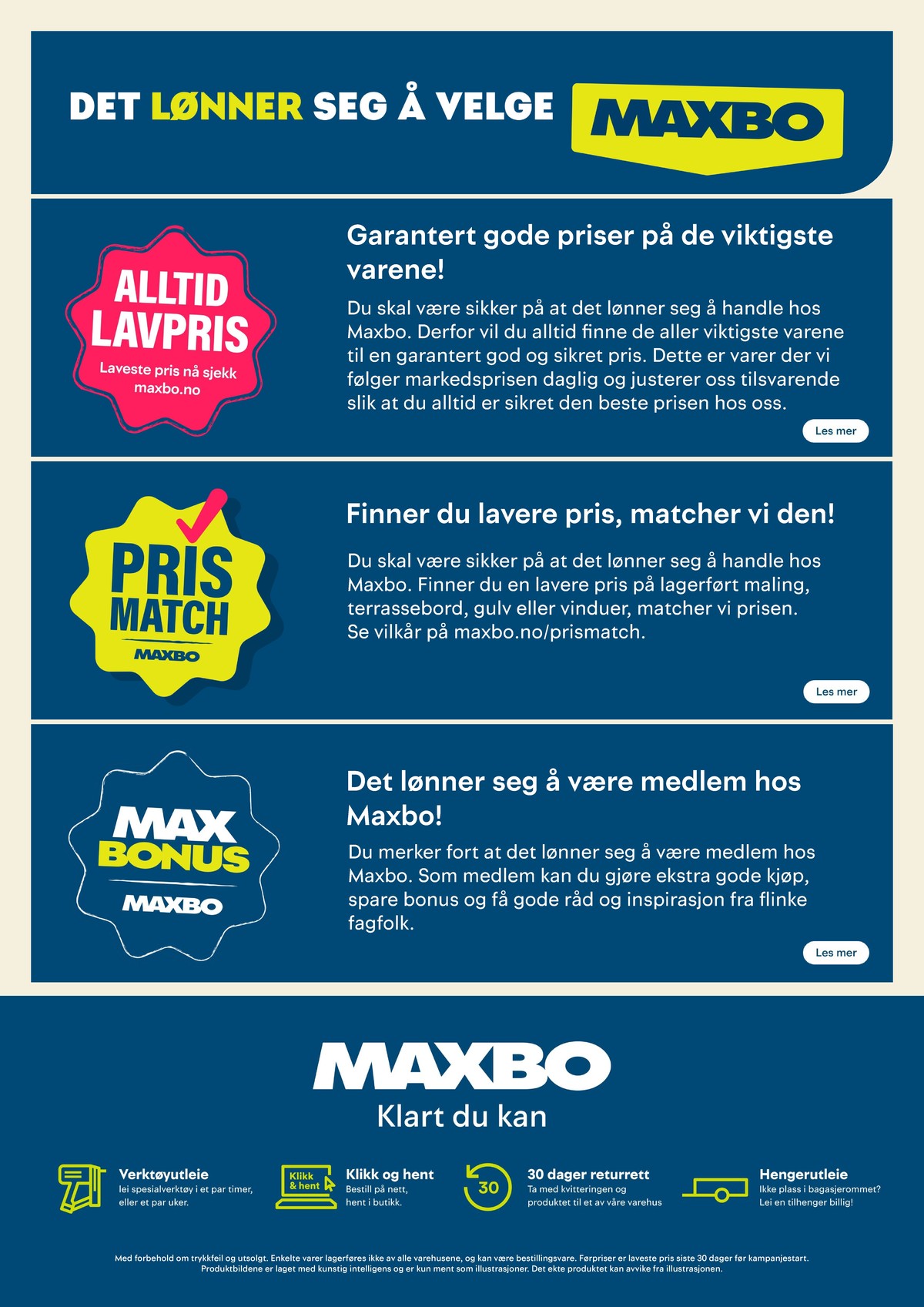 Se Maxbo kundeavis for uge 38 på Tilbudsuken.no. Se gode tilbud på mange varer. Les kundeavisen her! Side 28