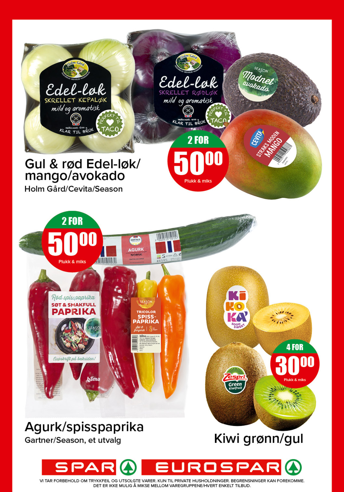 Se Spar - Eurospar kundeavis for uke 38 på Tilbudsuken.no. Se gode tilbud på mange varer, f.eks. løk holm gård eller kiwi zespri. Les kundeavisen her! Side 2
