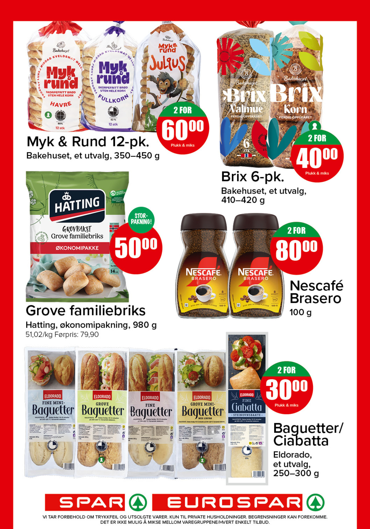 Se Spar - Eurospar kundeavis for uke 38 på Tilbudsuken.no. Se gode tilbud på mange varer, f.eks. fullkornbrød myk & rund eller havrebrød myk & rund. Les kundeavisen her! Side 8