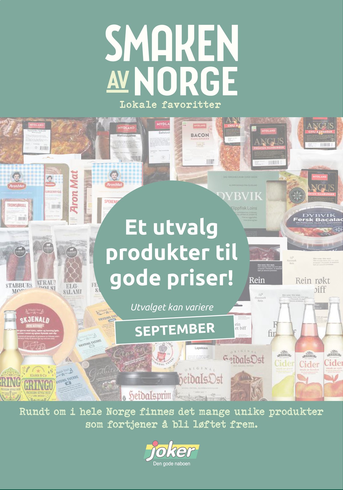 Se Joker kundeavis for uge 38 på Tilbudsuken.no. Se gode tilbud på mange varer. Les kundeavisen her! Side 21