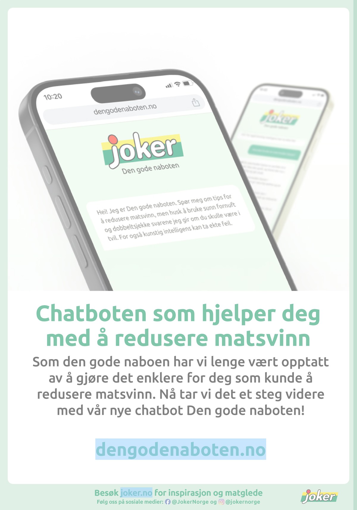 Se Joker kundeavis for uge 38 på Tilbudsuken.no. Se gode tilbud på mange varer. Les kundeavisen her! Side 28
