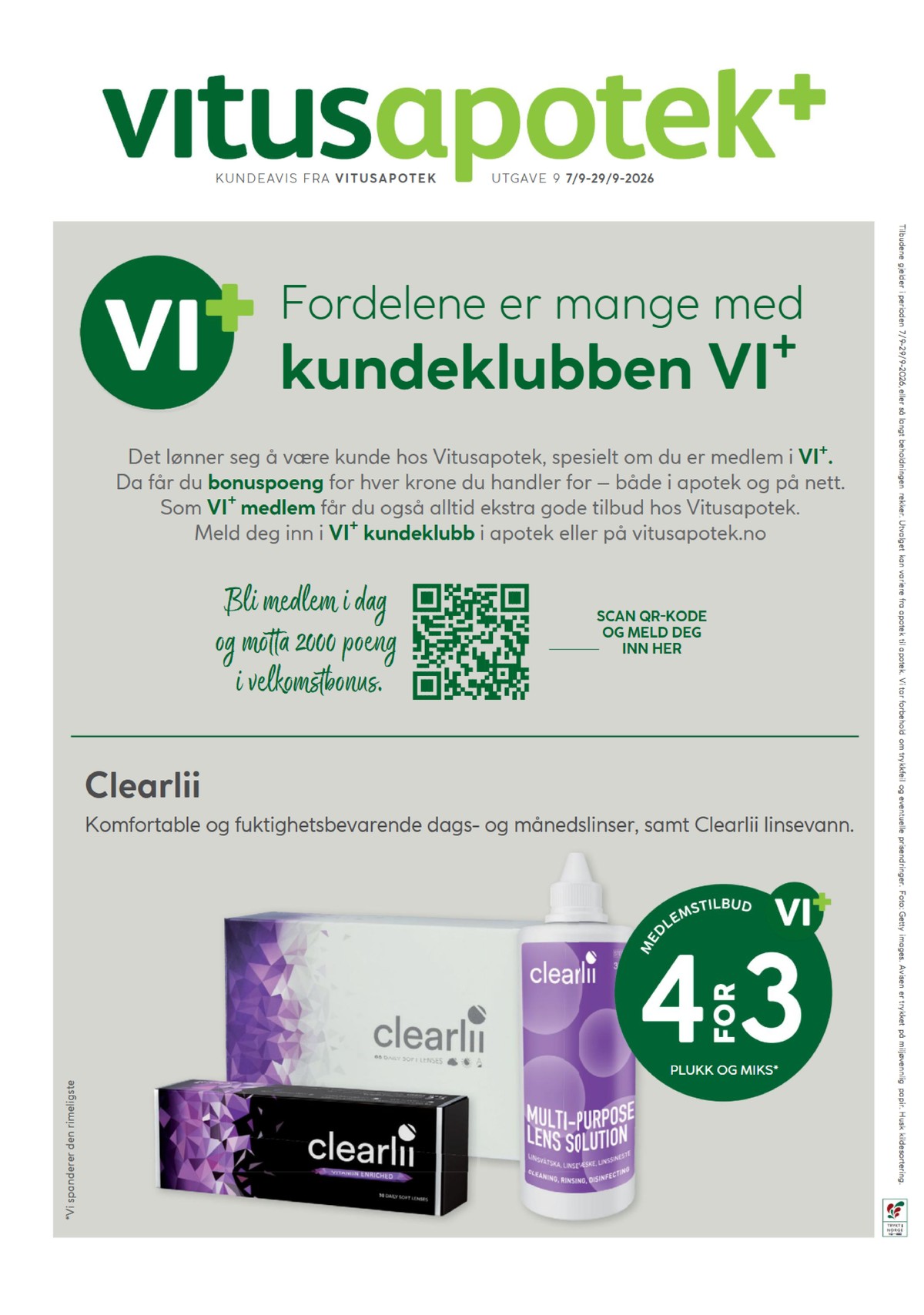 Se Vitus Apotek kundeavis for uge 38 på Tilbudsuken.no. Se gode tilbud på mange varer. Les kundeavisen her! Side 8