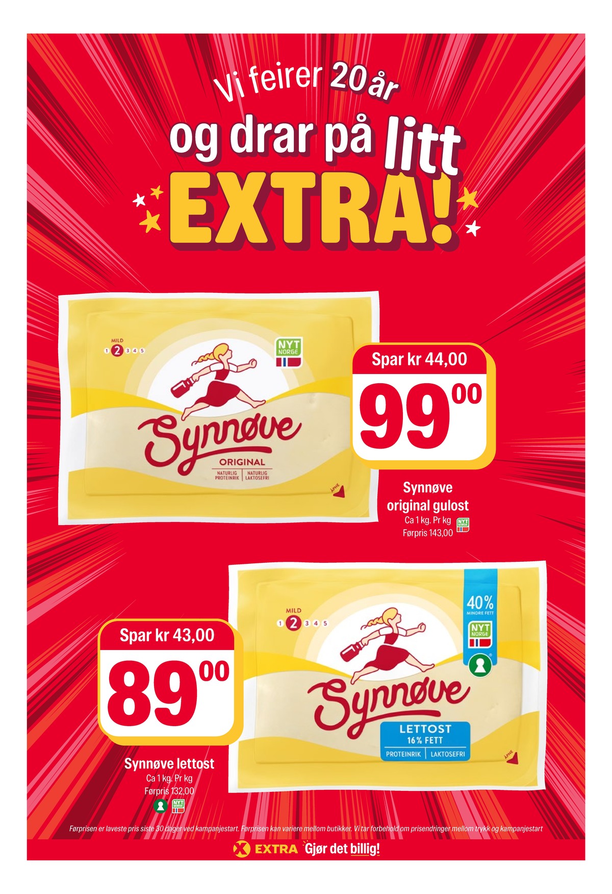 Se Coop Extra kundeavis for uke 39 på Tilbudsuken.no. Se gode tilbud på mange varer, f.eks. gulost original synnøve finden eller gulost lett synnøve finden. Les kundeavisen her! Side 12
