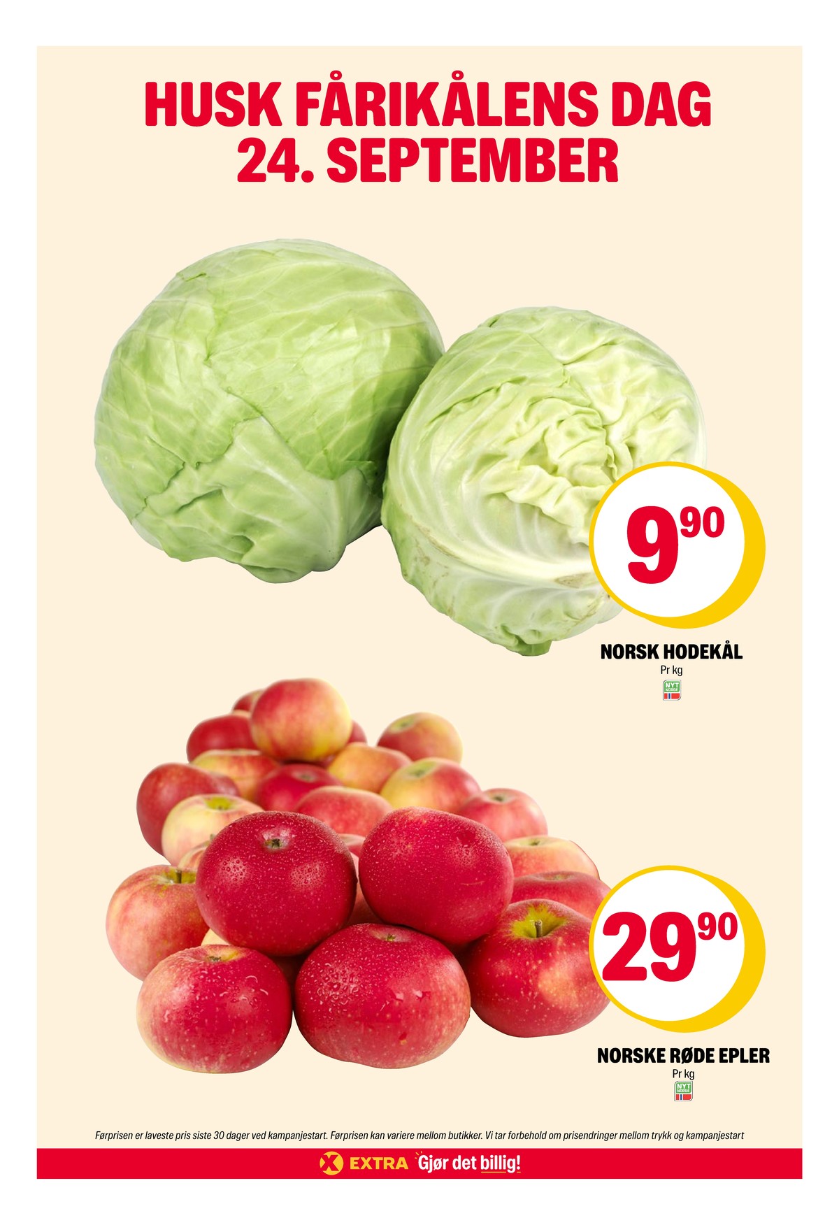 Se Coop Extra kundeavis for uke 39 på Tilbudsuken.no. Se gode tilbud på mange varer, f.eks. hodekål ukjent eller epler ukjent. Les kundeavisen her! Side 16