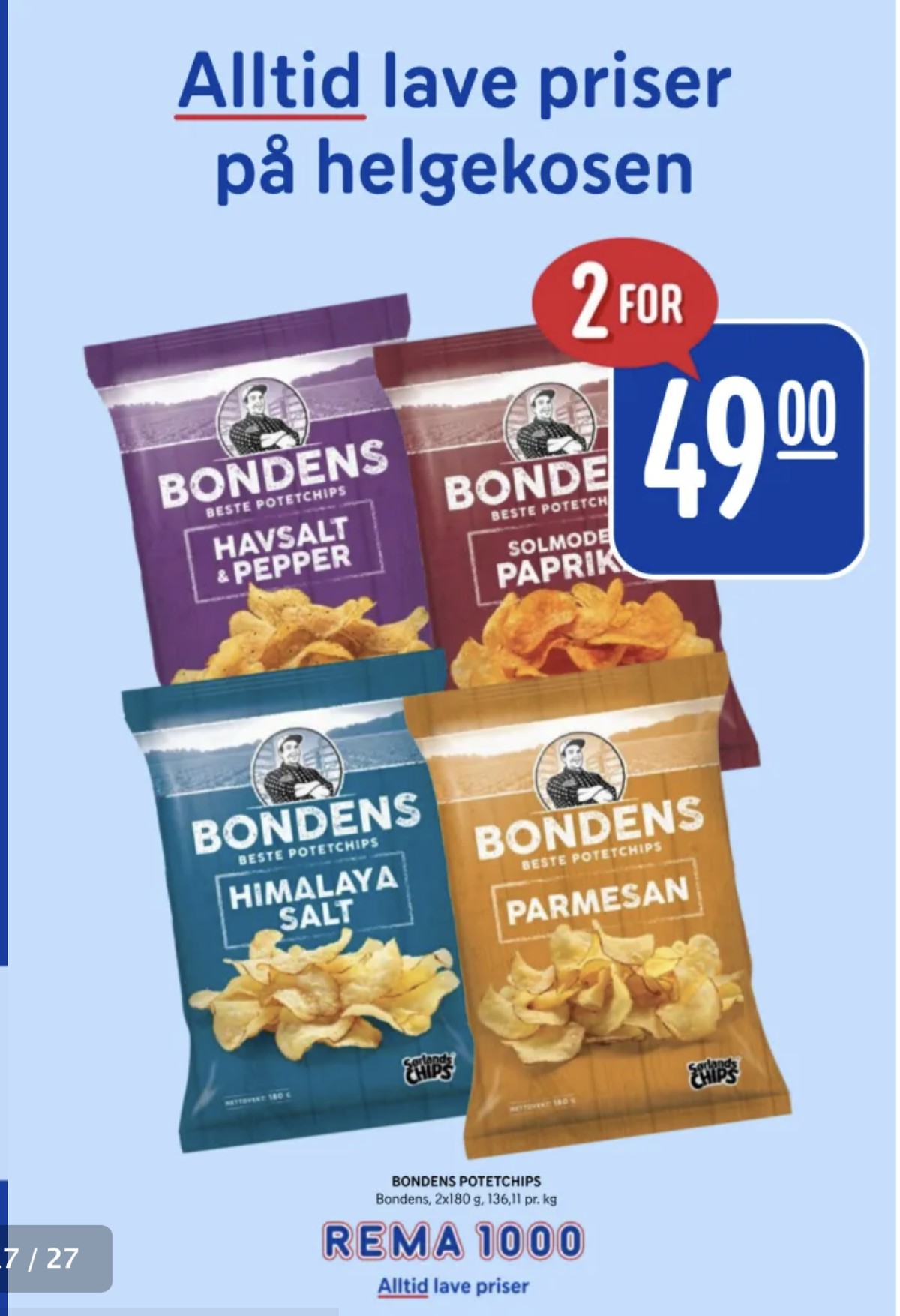 Se Rema 1000 kundeavis for uge 39 på Tilbudsuken.no. Se gode tilbud på mange varer. Les kundeavisen her! Side 17