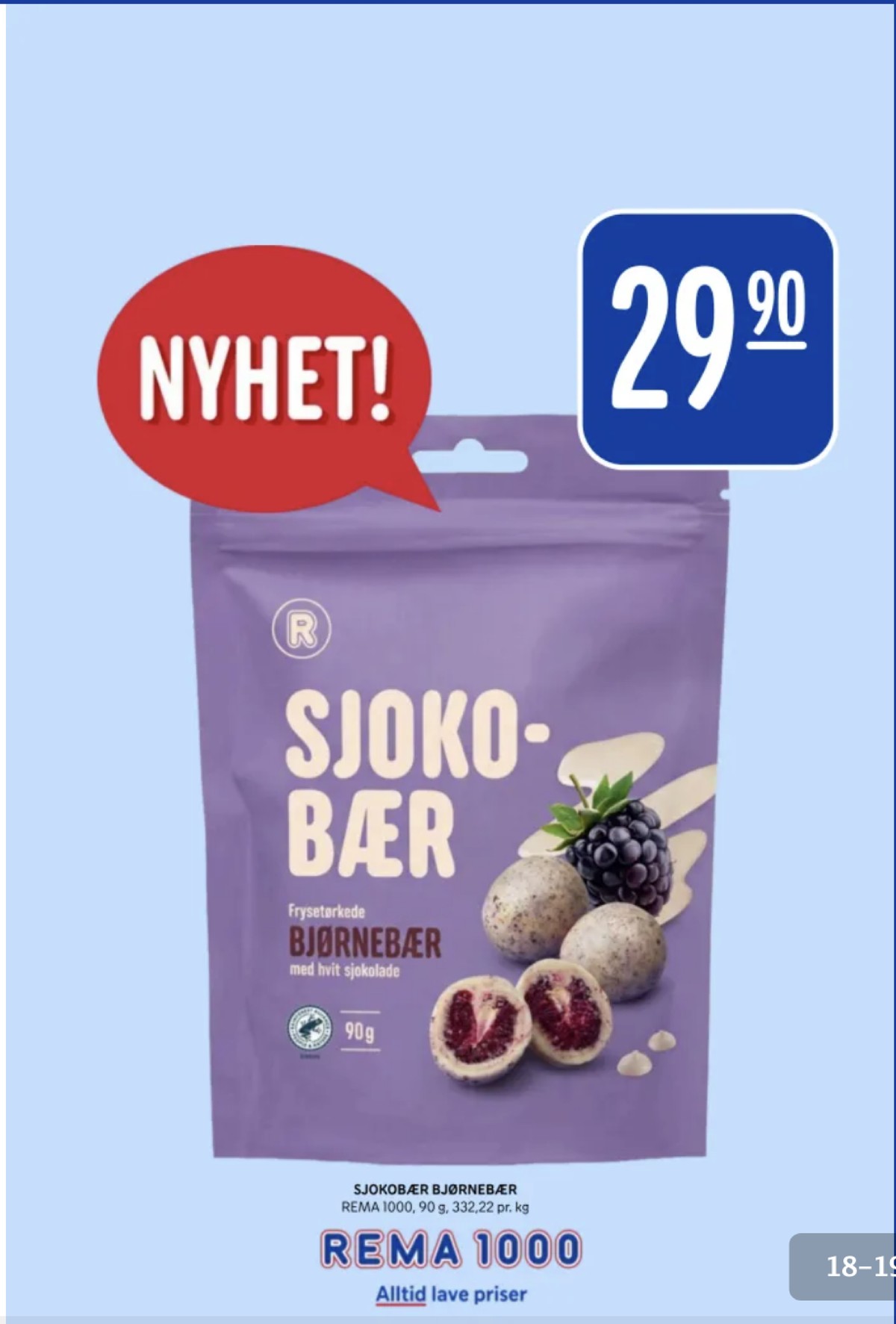 Se Rema 1000 kundeavis for uge 39 på Tilbudsuken.no. Se gode tilbud på mange varer. Les kundeavisen her! Side 18