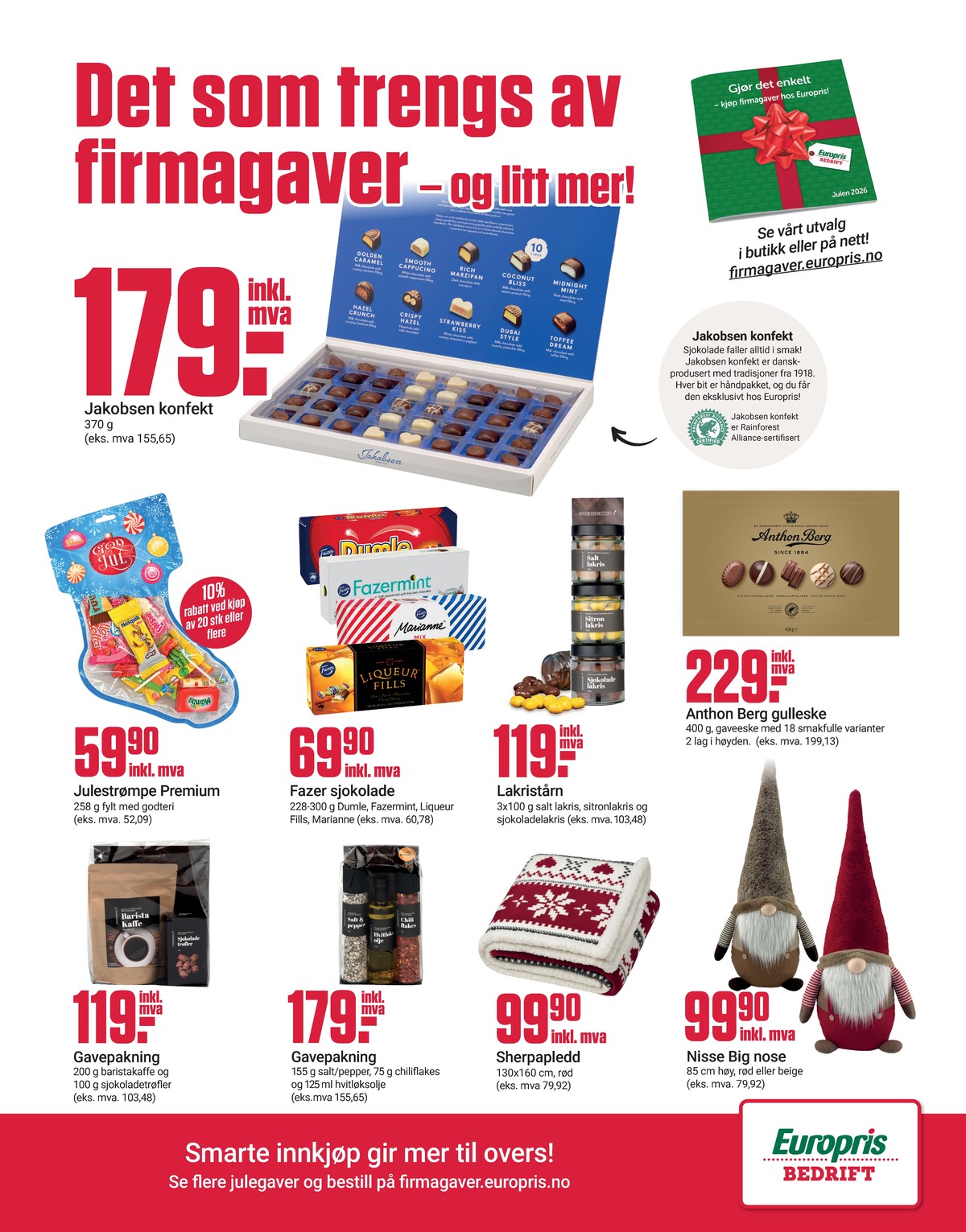 Se Europris kundeavis for uge 39 på Tilbudsuken.no. Se gode tilbud på mange varer. Les kundeavisen her! Side 13