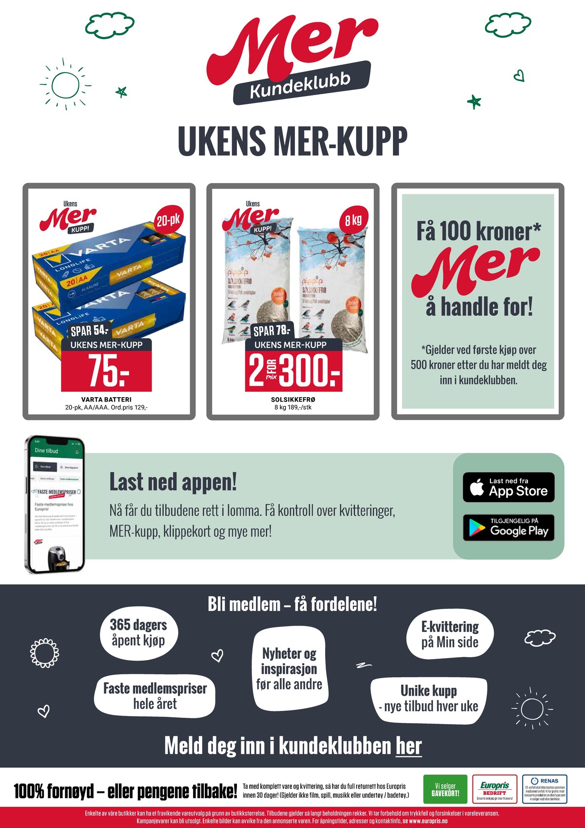 Se Europris kundeavis for uge 39 på Tilbudsuken.no. Se gode tilbud på mange varer. Les kundeavisen her! Side 14