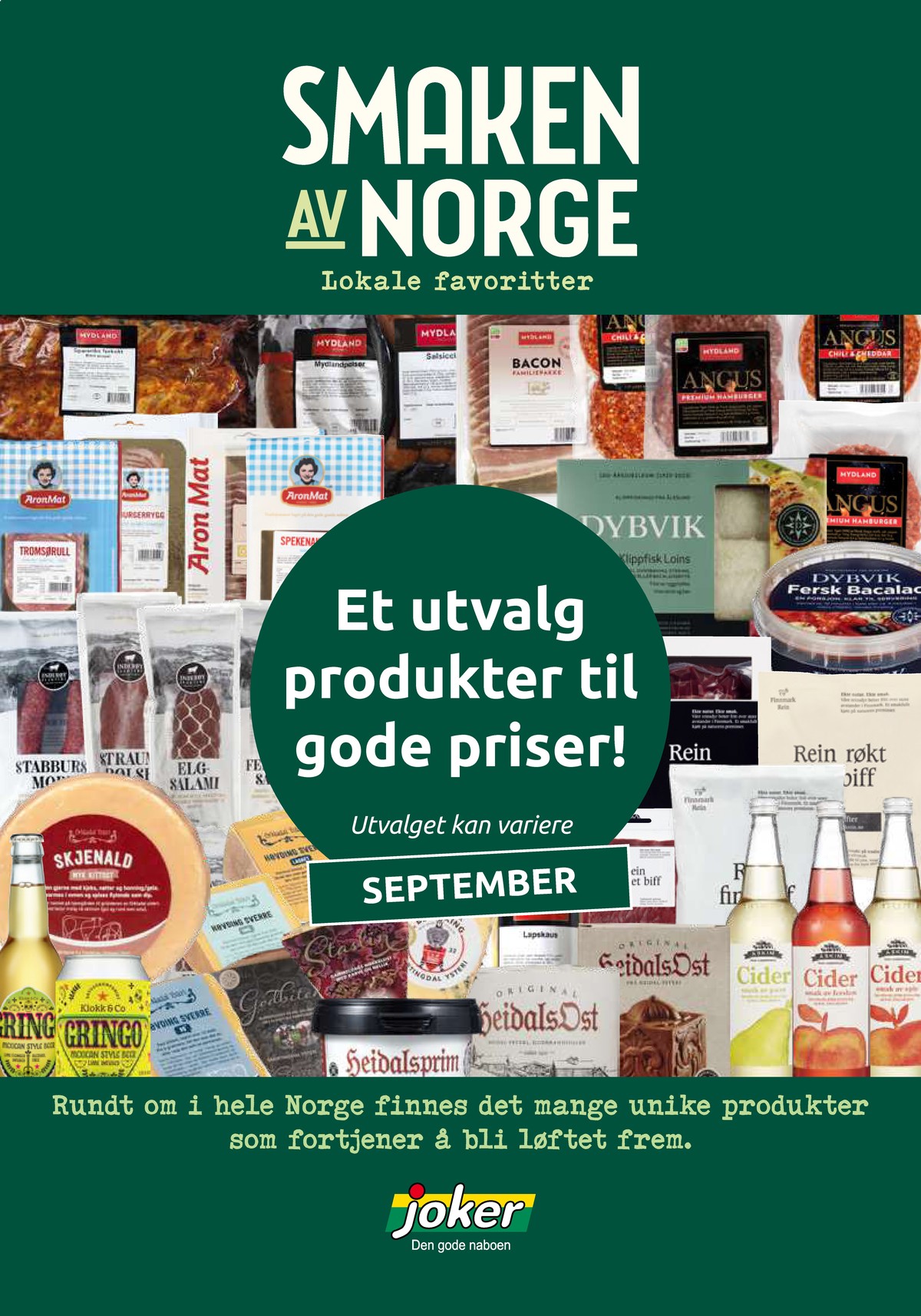 Se Joker kundeavis for uge 39 på Tilbudsuken.no. Se gode tilbud på mange varer. Les kundeavisen her! Side 24