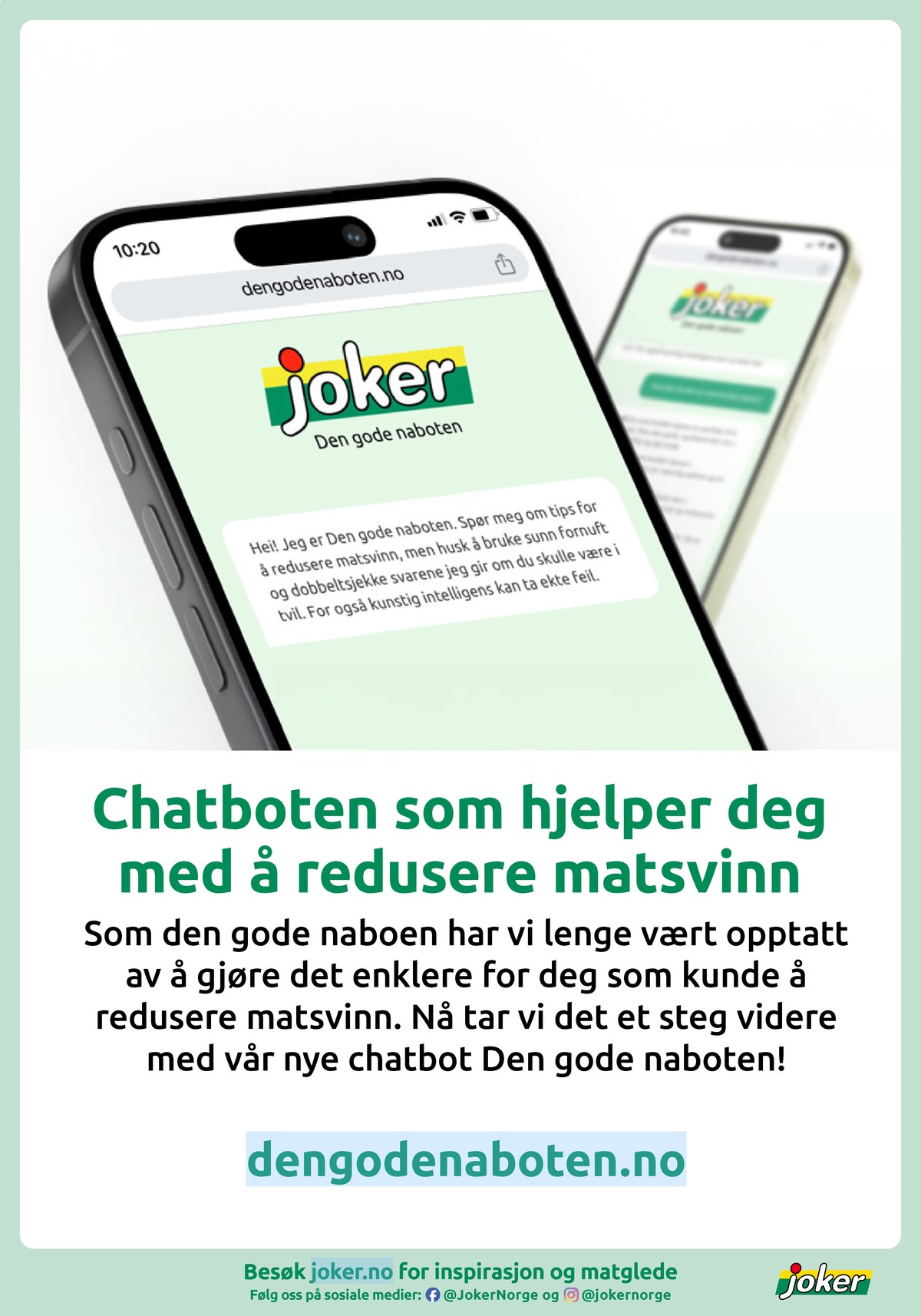 Se Joker kundeavis for uge 39 på Tilbudsuken.no. Se gode tilbud på mange varer. Les kundeavisen her! Side 31