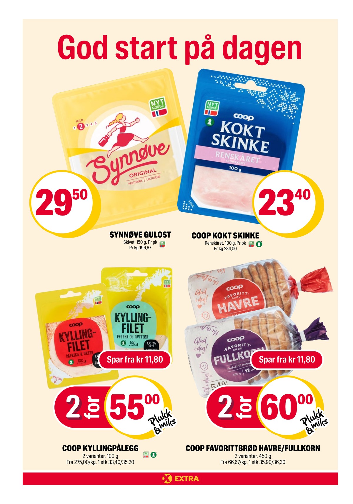 Se Coop Extra kundeavis for uge 4 på Tilbudsuken.no. Se gode tilbud på mange varer. Les kundeavisen her! Side 16