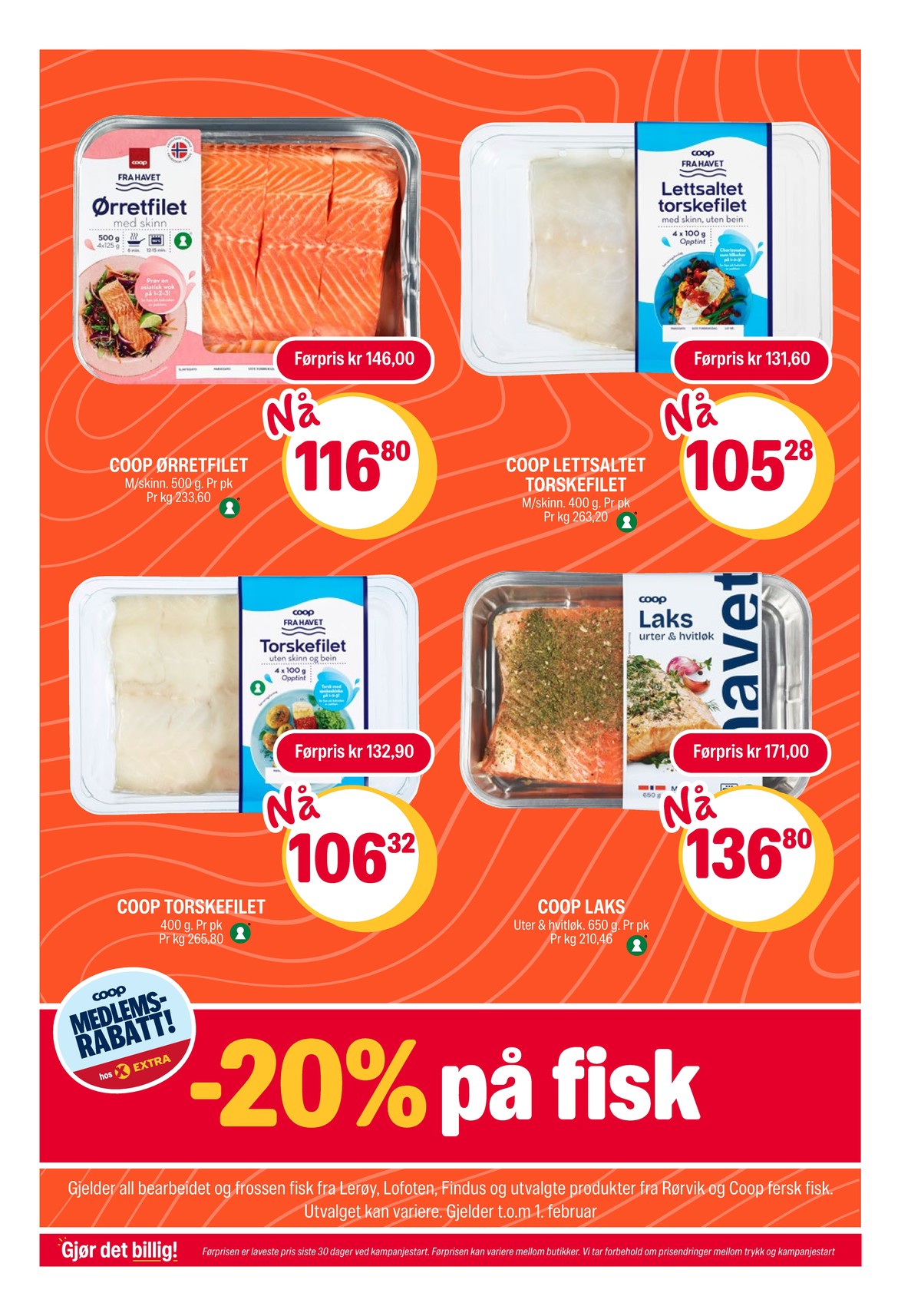 Se Coop Extra kundeavis for uge 4 på Tilbudsuken.no. Se gode tilbud på mange varer. Les kundeavisen her! Side 3