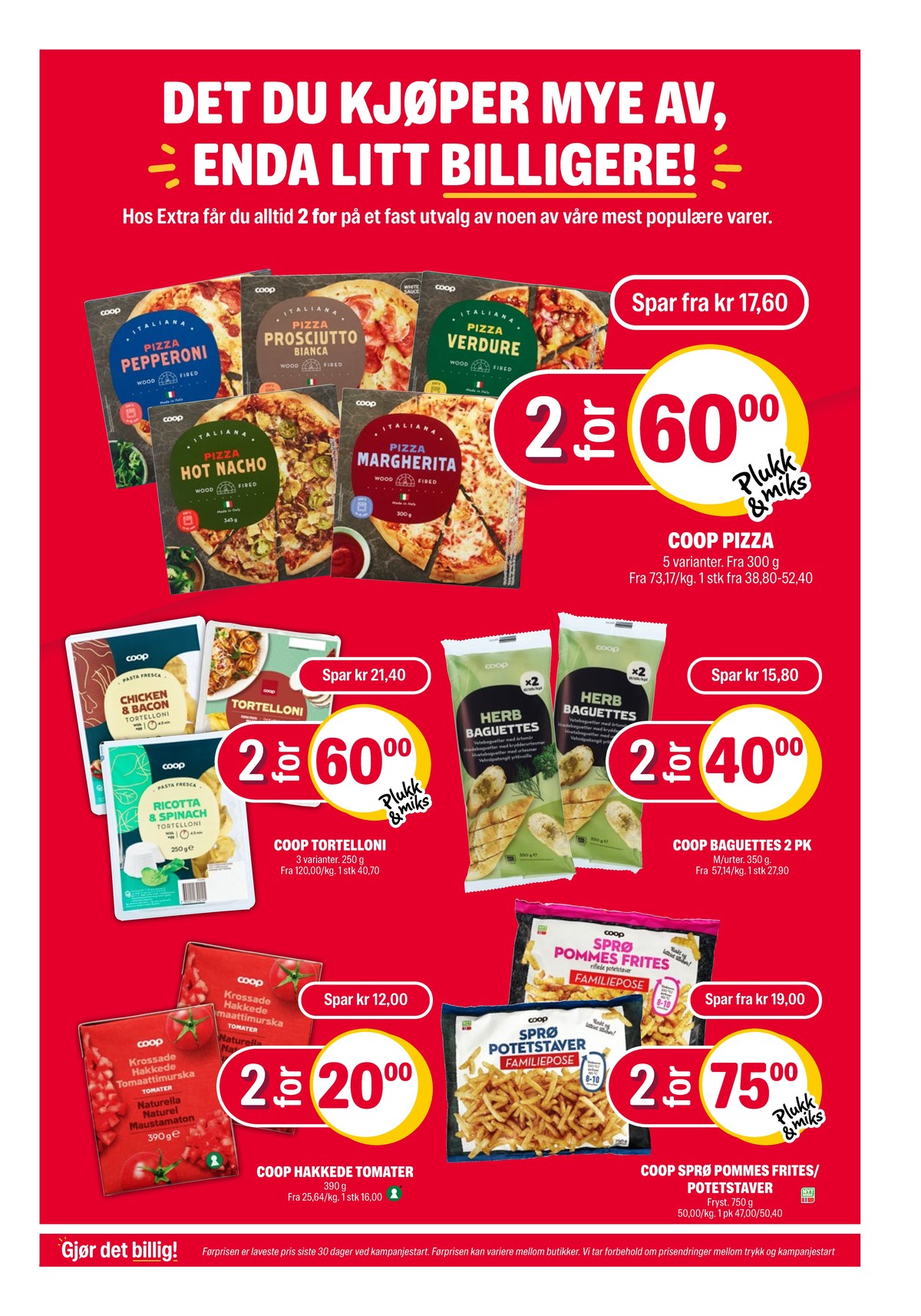 Se Coop Extra kundeavis for uge 4 på Tilbudsuken.no. Se gode tilbud på mange varer. Les kundeavisen her! Side 23