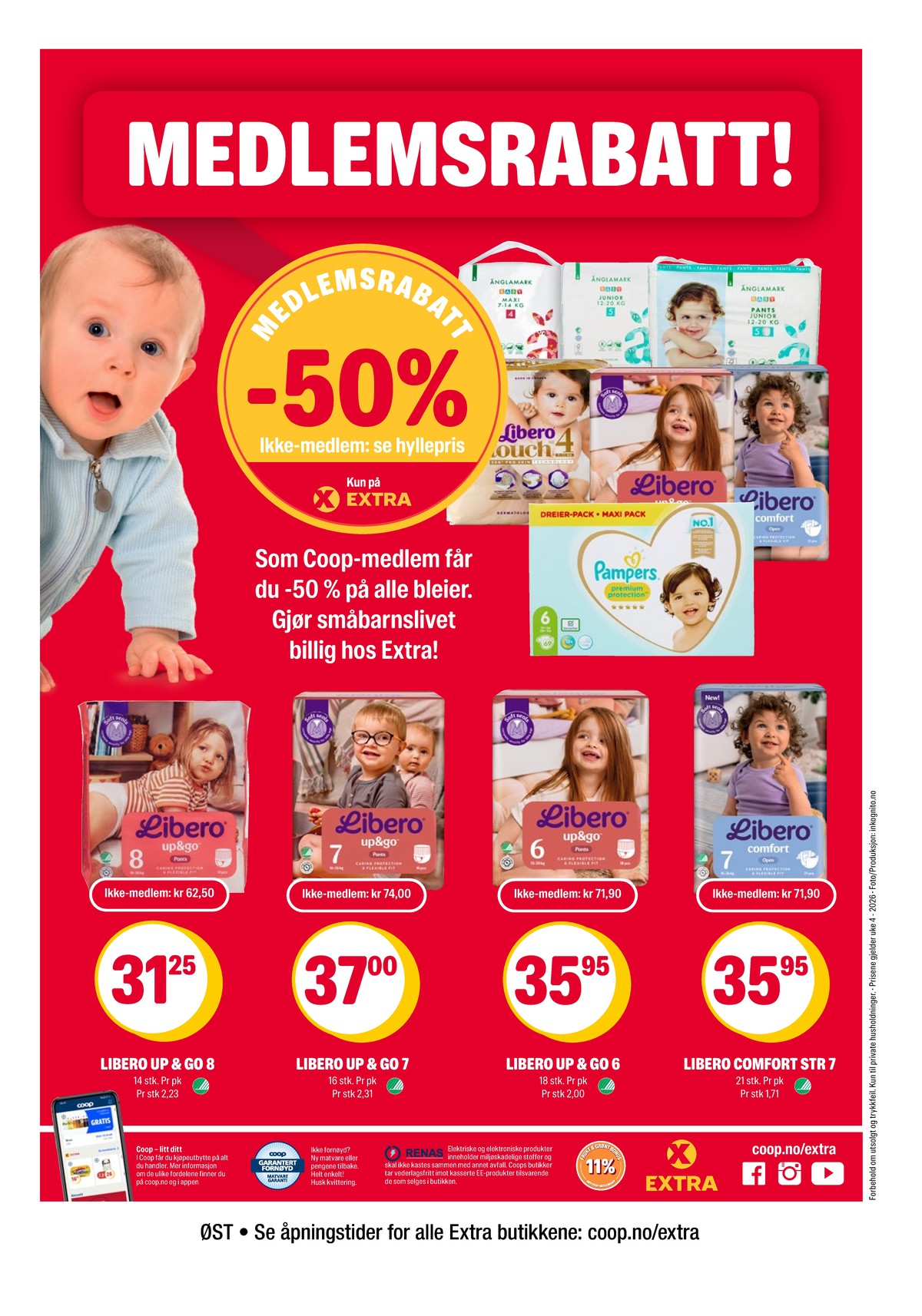 Se Coop Extra kundeavis for uge 4 på Tilbudsuken.no. Se gode tilbud på mange varer. Les kundeavisen her! Side 27