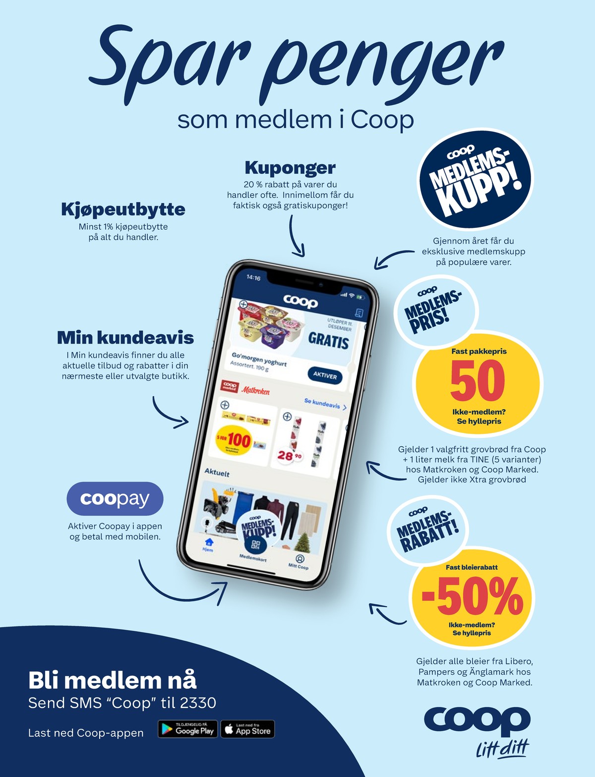 Se Coop Marked kundeavis for uge 4 på Tilbudsuken.no. Se gode tilbud på mange varer. Les kundeavisen her! Side 13