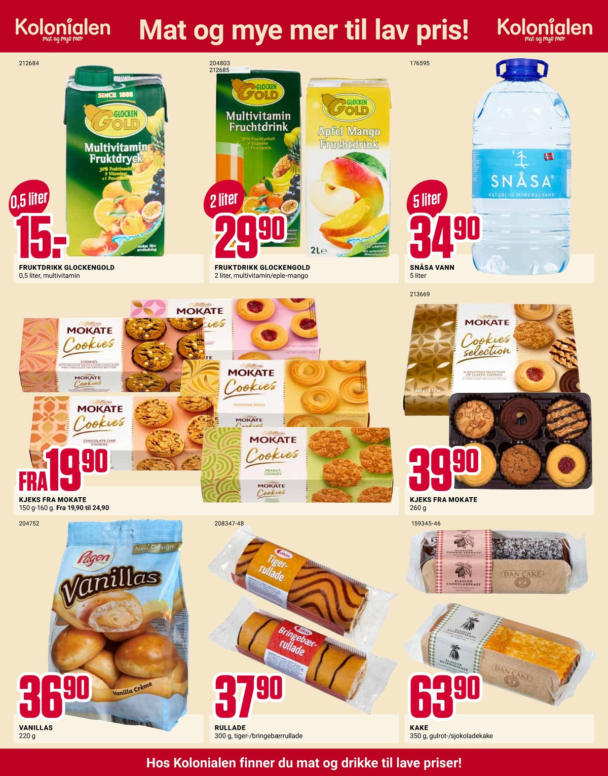 Se Europris kundeavis for uge 4 på Tilbudsuken.no. Se gode tilbud på mange varer. Les kundeavisen her! Side 12