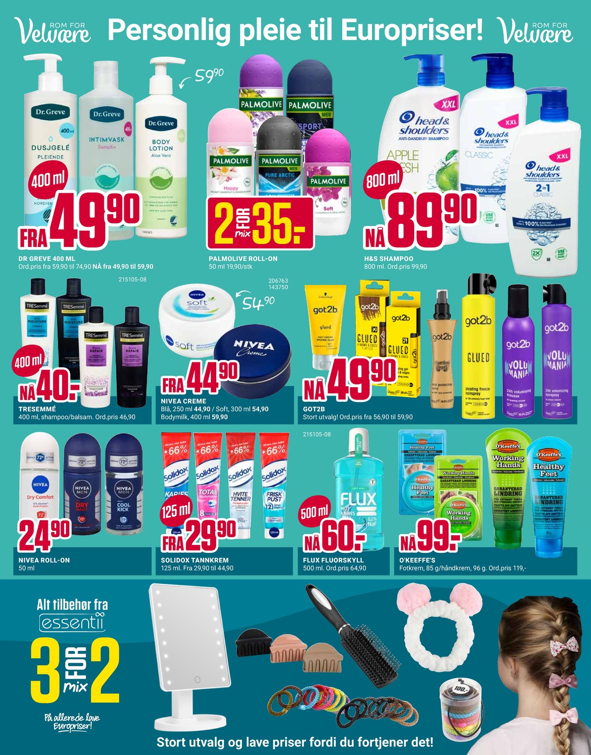 Se Europris kundeavis for uge 4 på Tilbudsuken.no. Se gode tilbud på mange varer. Les kundeavisen her! Side 3