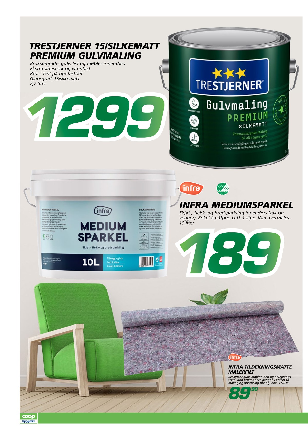 Se Coop Byggmix kundeavis for uge 4 på Tilbudsuken.no. Se gode tilbud på mange varer. Les kundeavisen her! Side 4