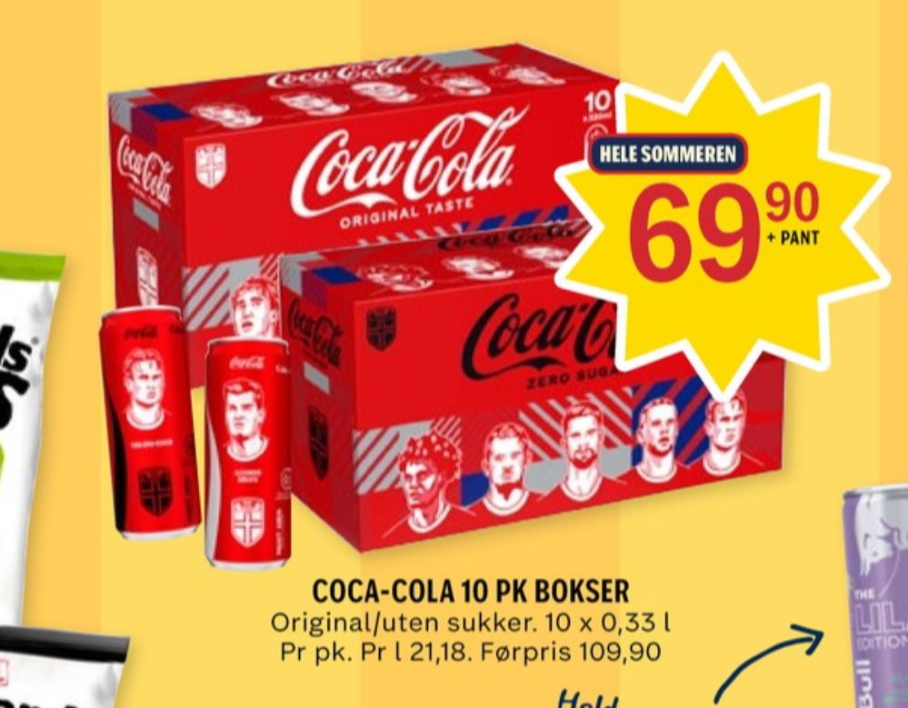 Coca-Cola, Coca Cola 10 pk.
